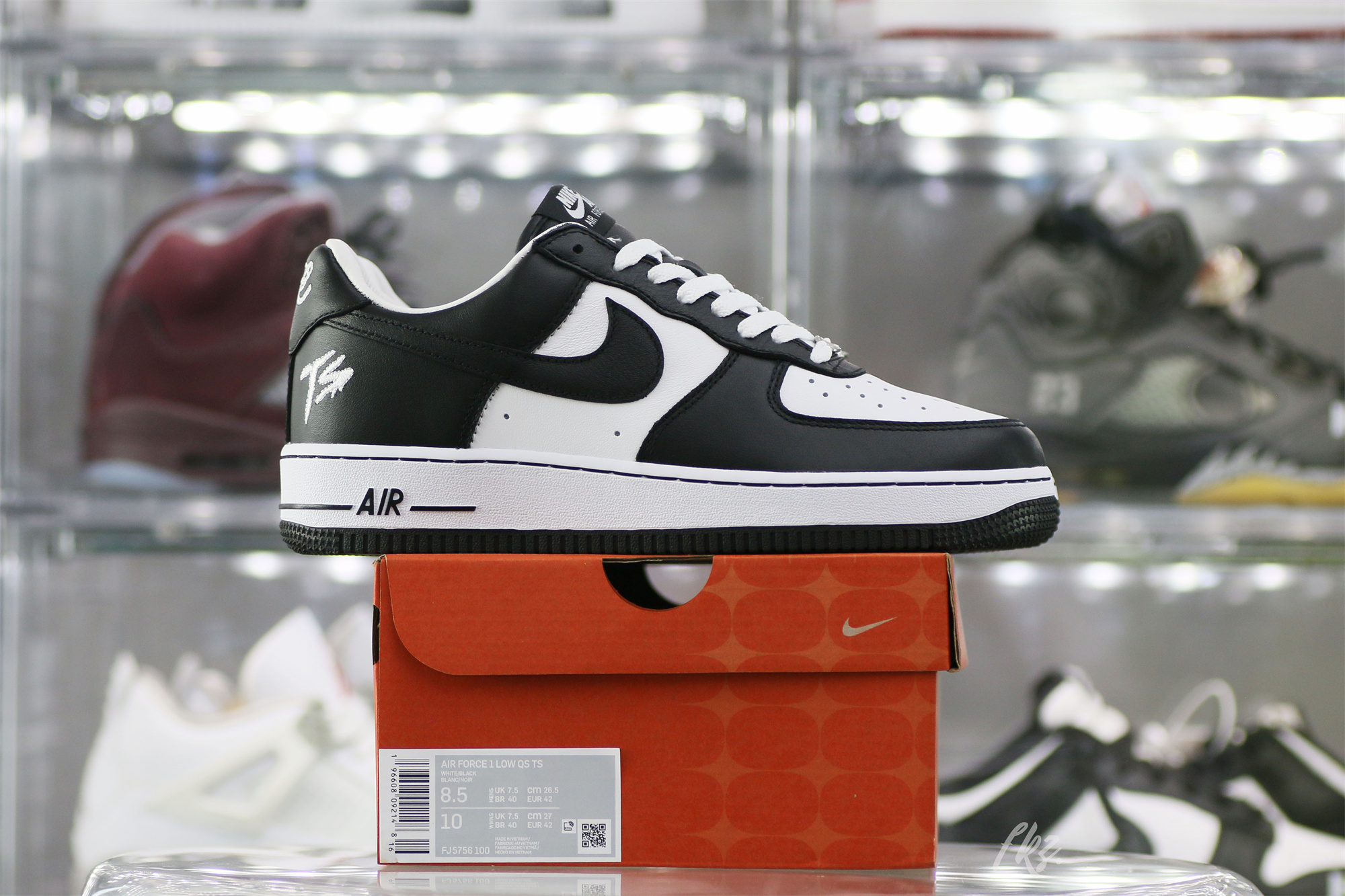 Terror Squad X Air Force 1 Low Black White