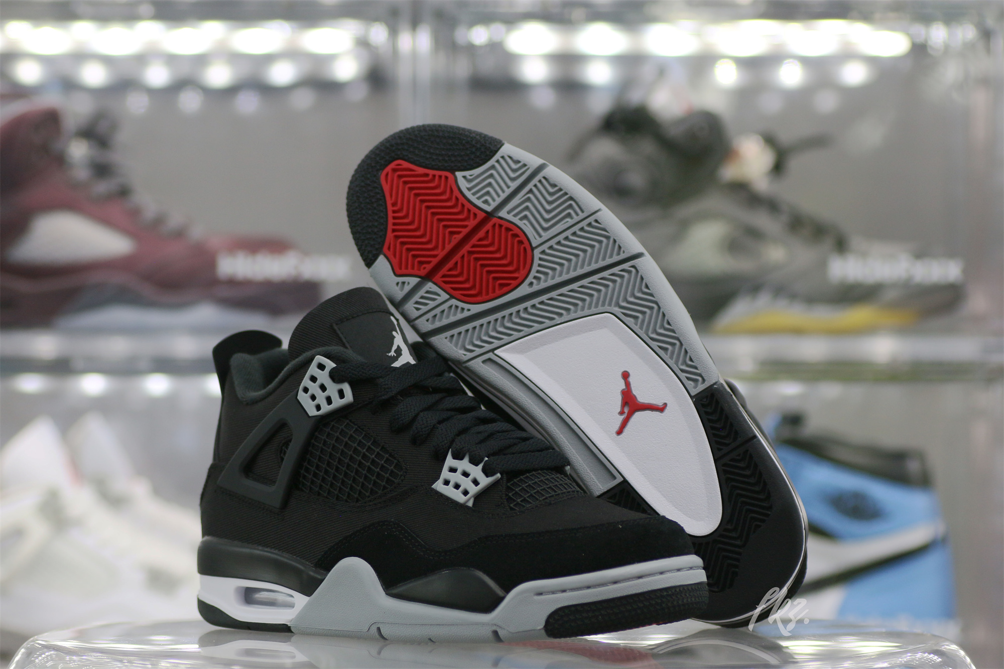 Air Jordan 4 Retro SE Black Canvas 2022 (Ln5 A1)