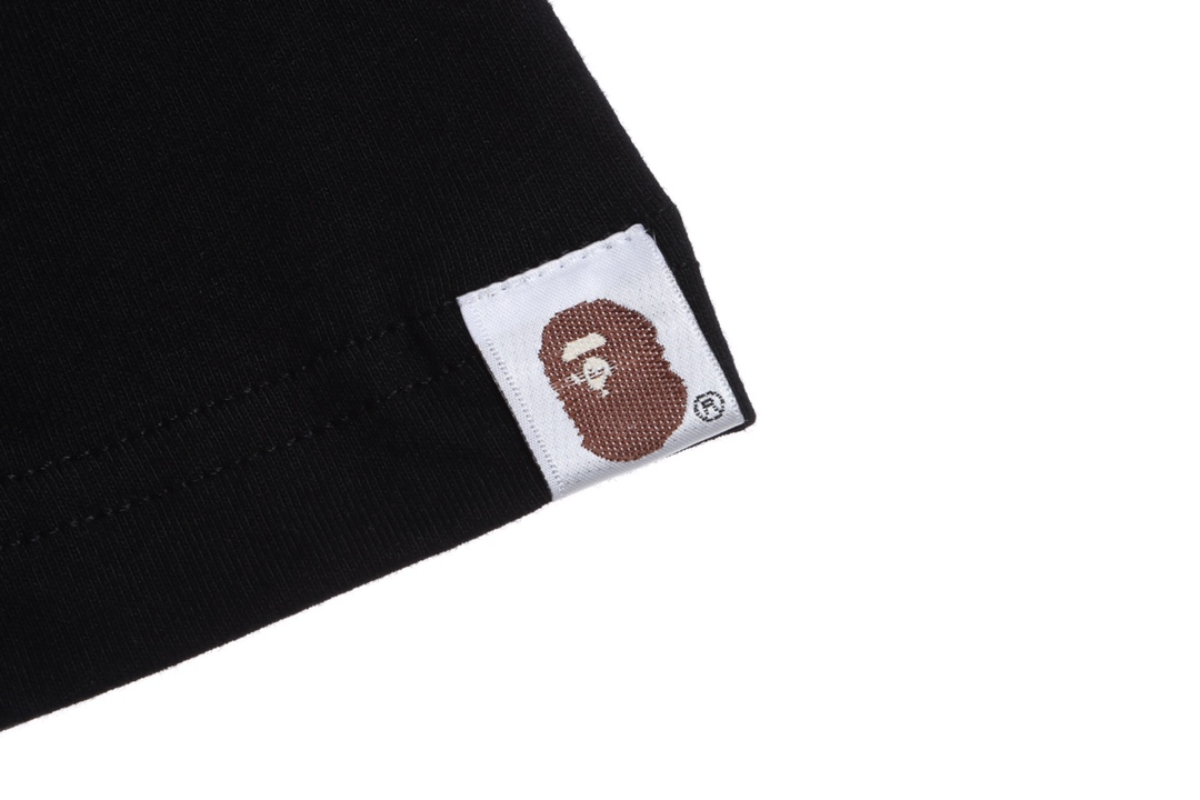 BAPE colorful camouflage printing short sleeves