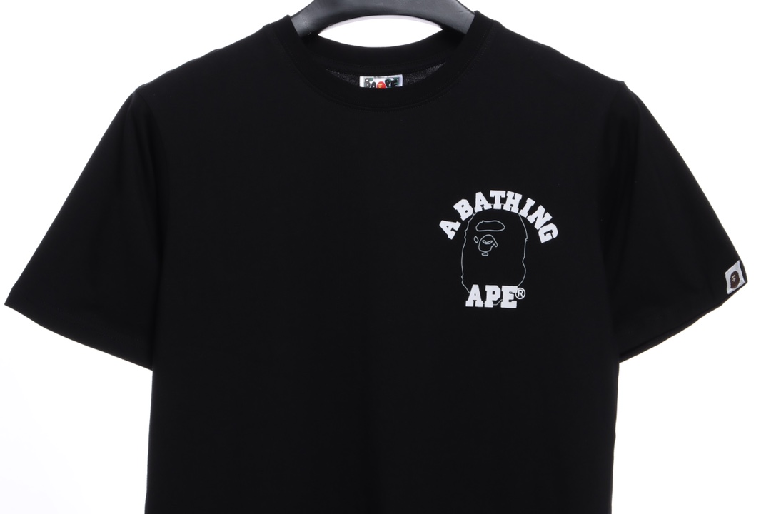 BAPE sketch ape-man head with short sleeves