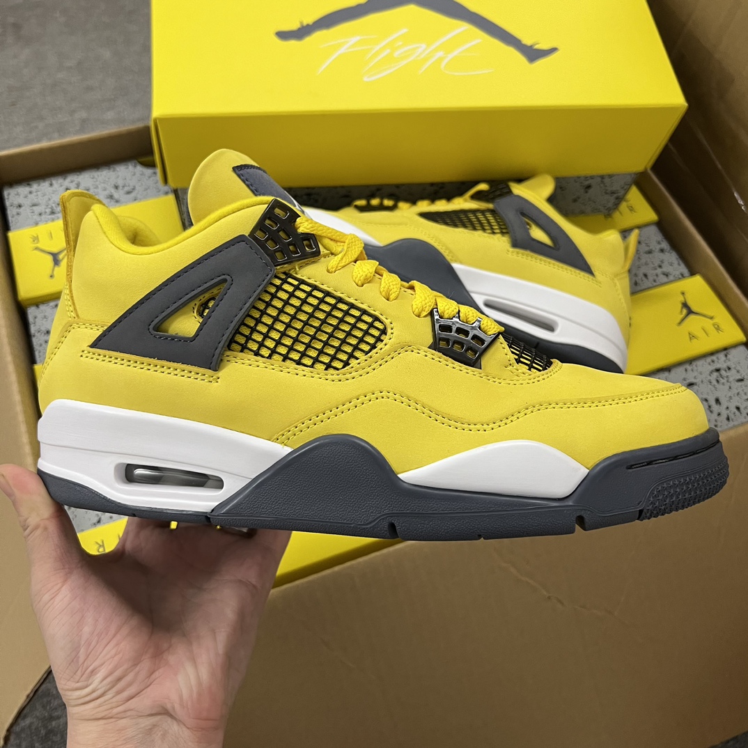 Air Jordan 4 Retro LS Lightning 2021 (LN5 A1 Batch)