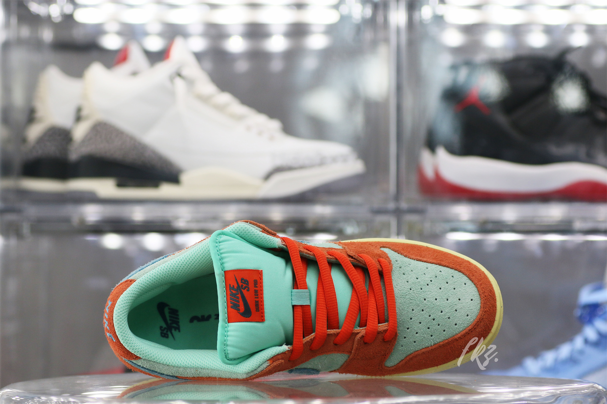 Nike SB Dunk Low Orange/Noise Aqua 2023