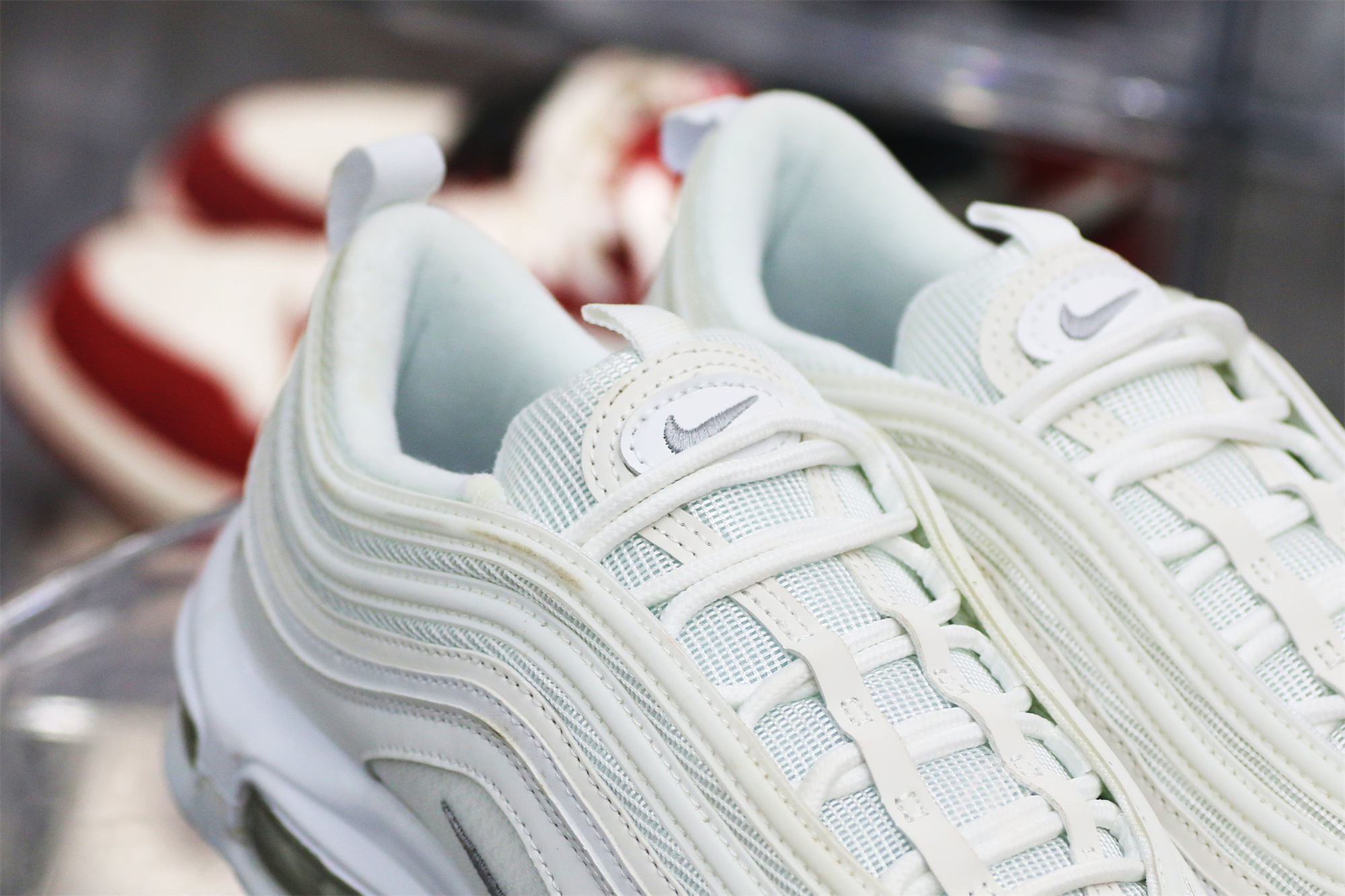 Nike Air Max 97 Triple White Wolf Grey 2017