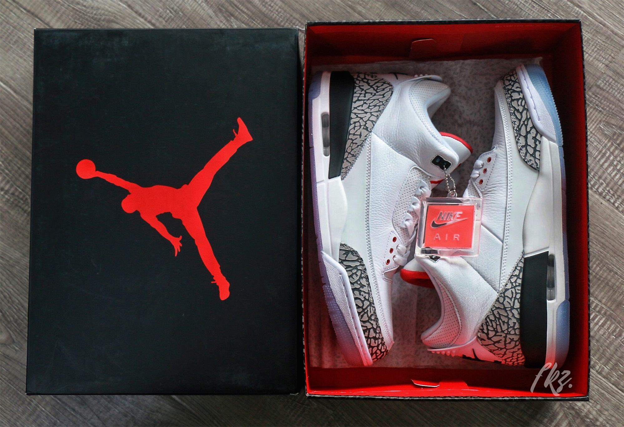 Air Jordan 3 Retro Free Throw Line White Cement 2018