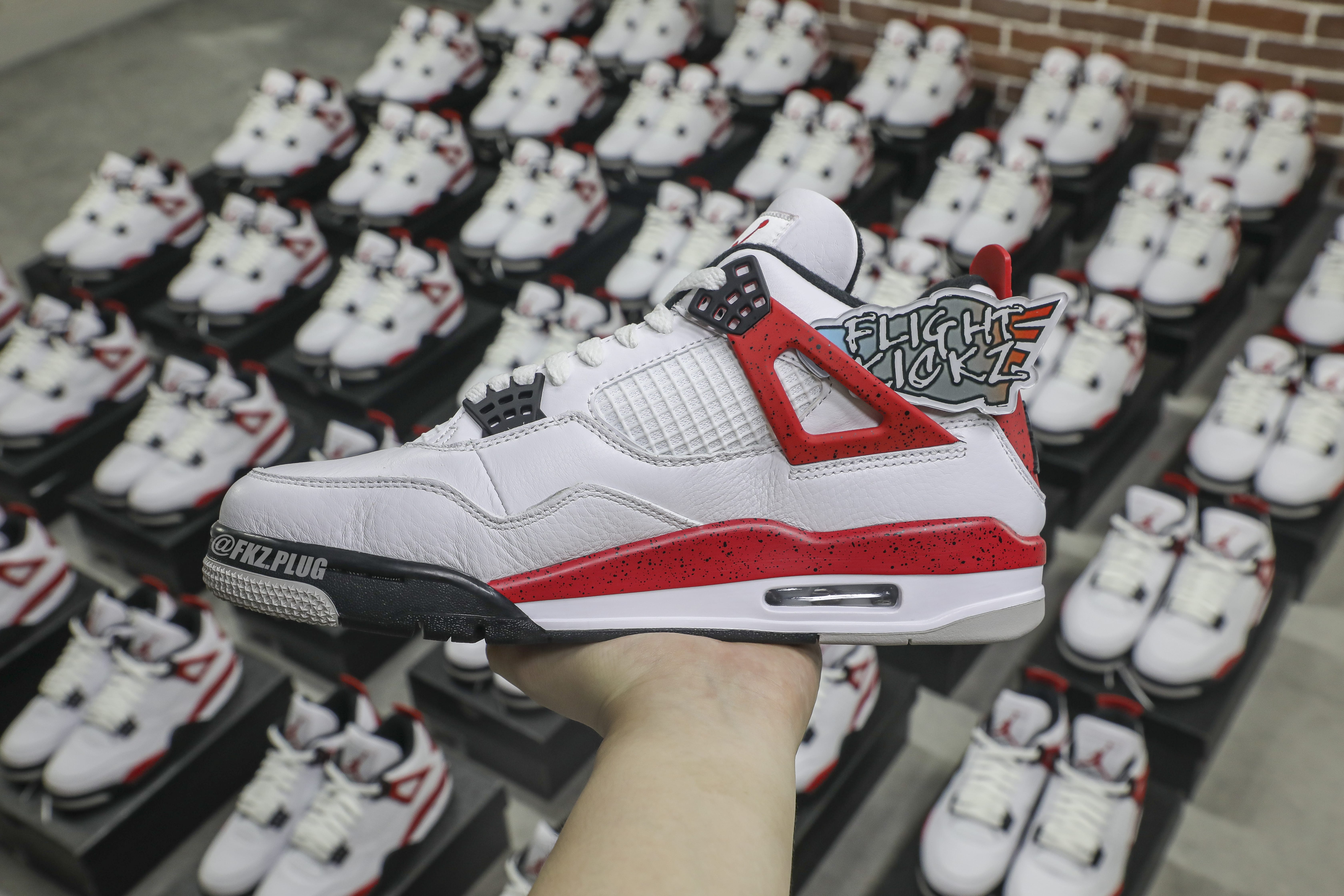 Air Jordan 4 Red Cement 2023 (LN5 A1 Batch)