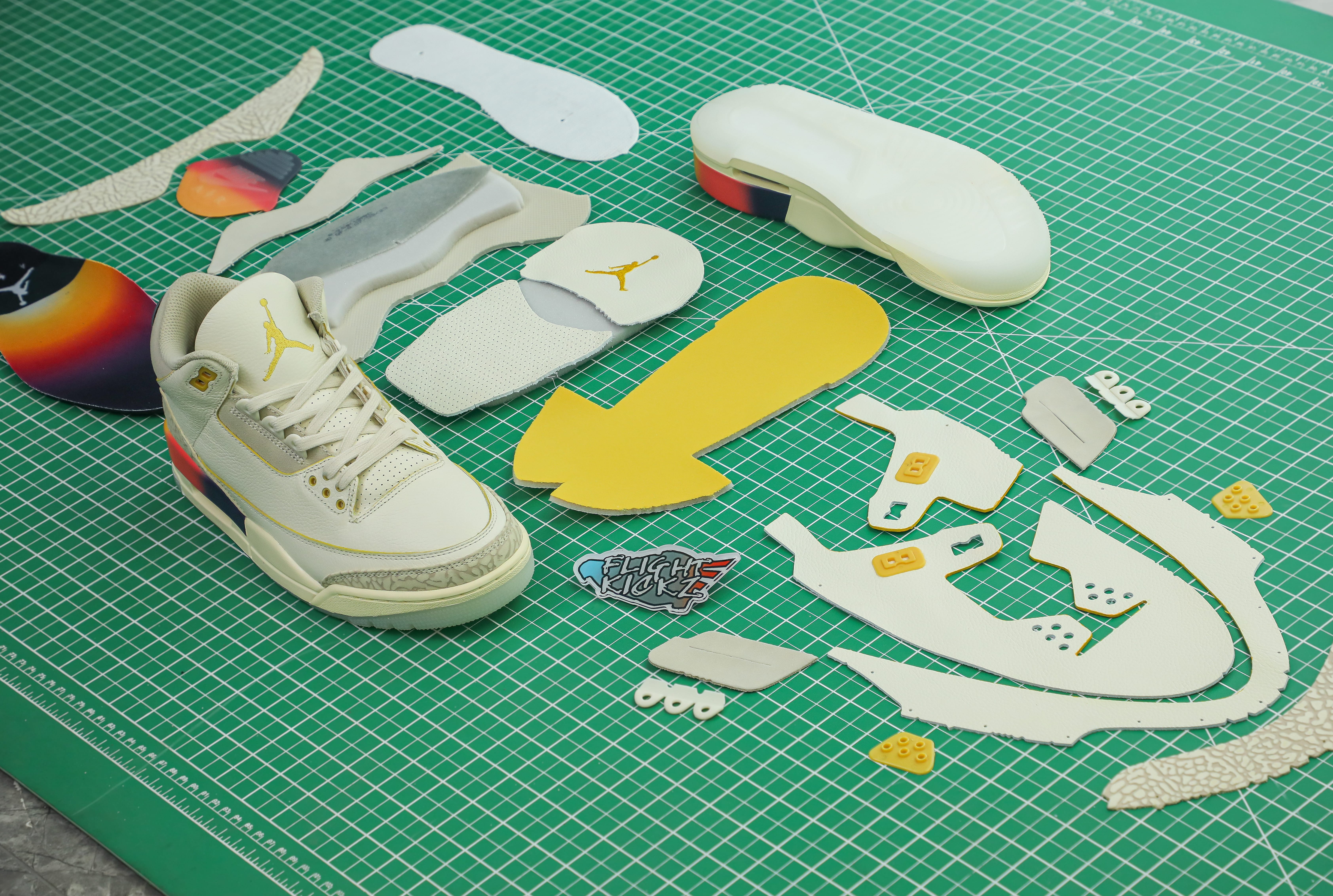 J Balvin x Air Jordan 3 Sunset (LN5 A1)