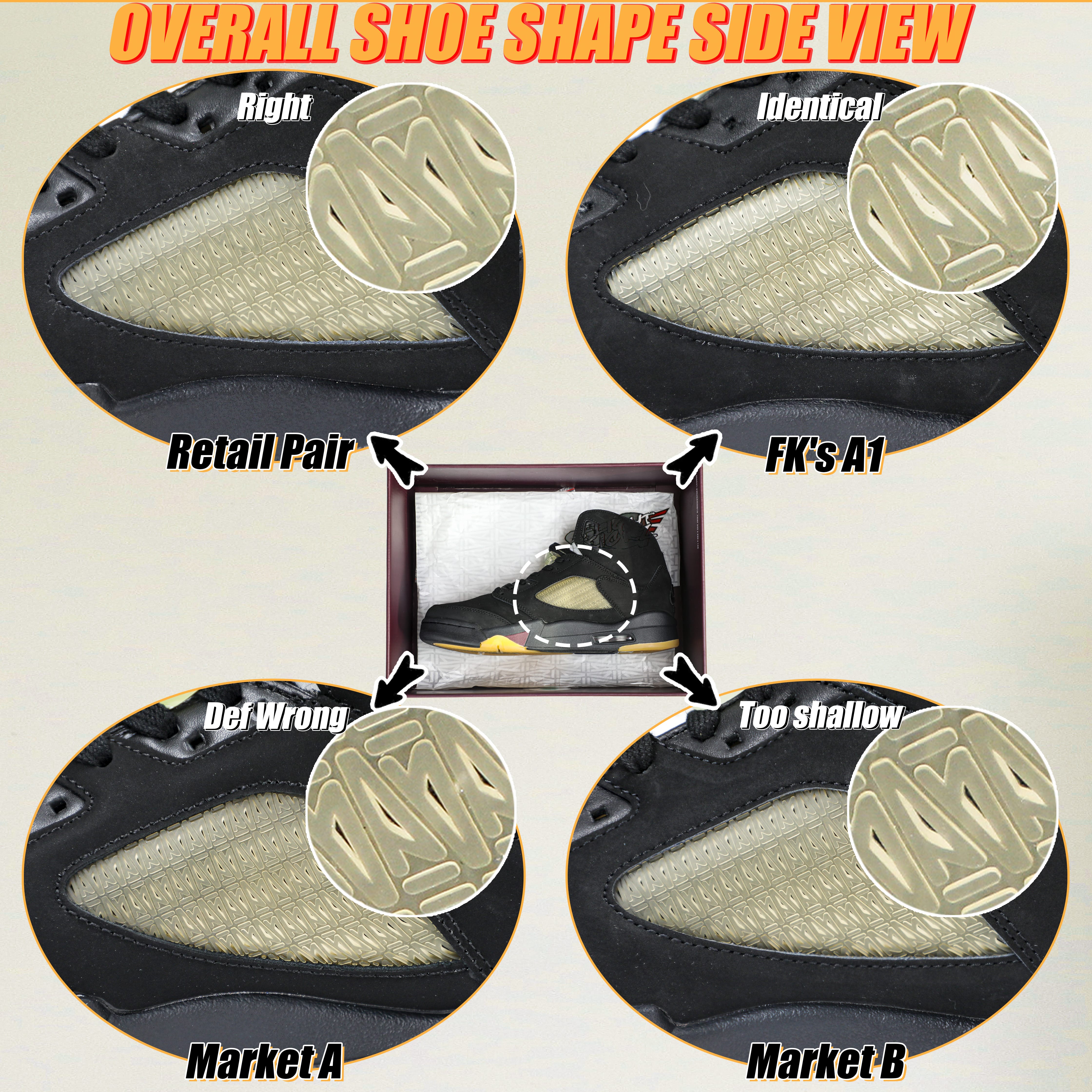 Air Jordan 5 Retro SP A Ma Maniére Black (LN5 A1)