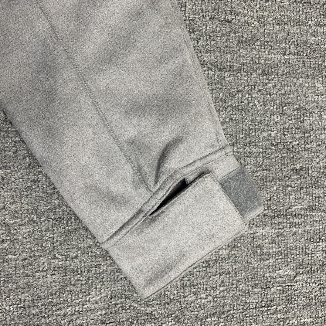 Fear of God F0G Heavyweight and Superb Black Suede Shirt Jacket
