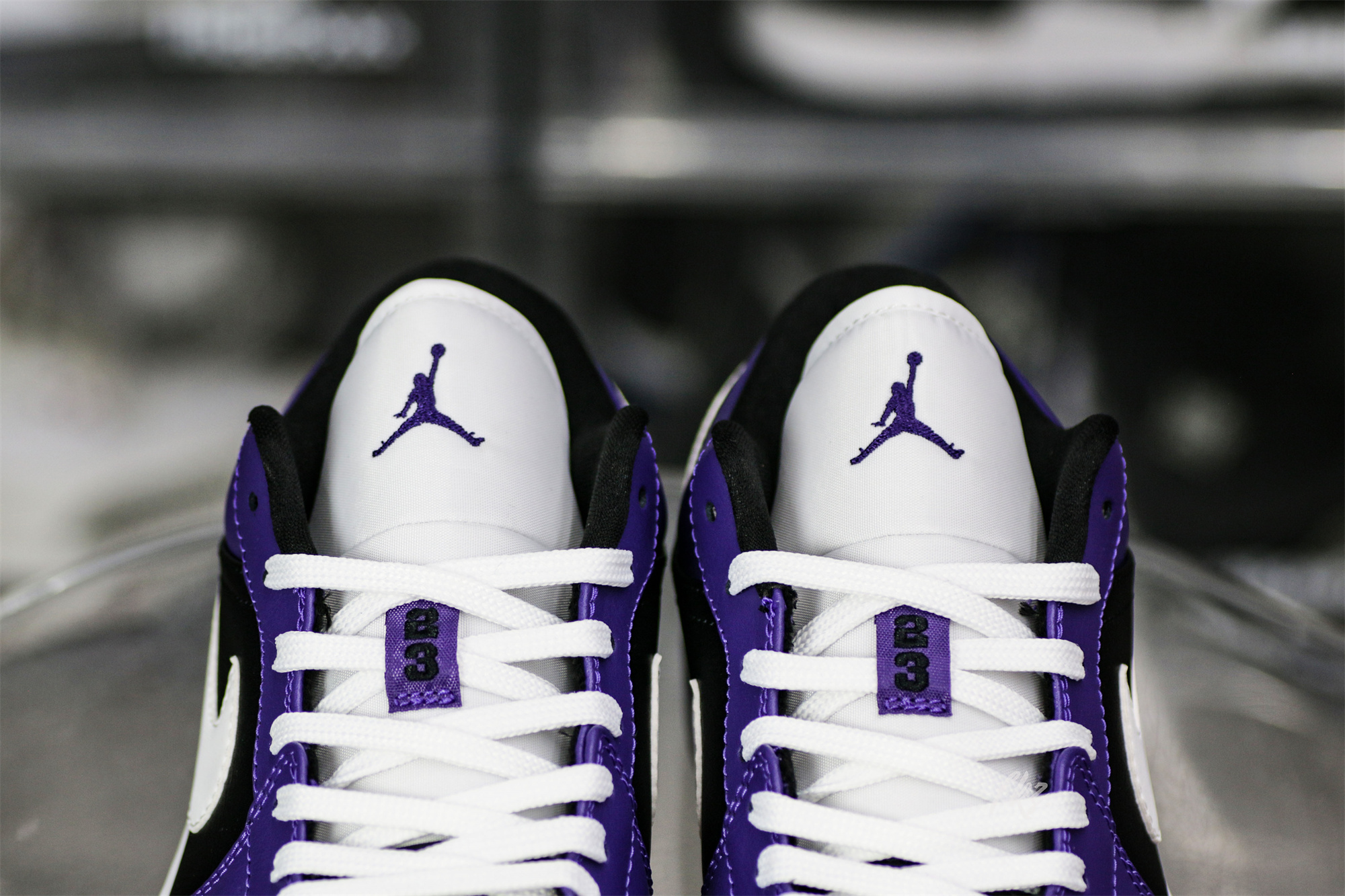 Air Jordan 1 Low Retro Court Purple Black 2020