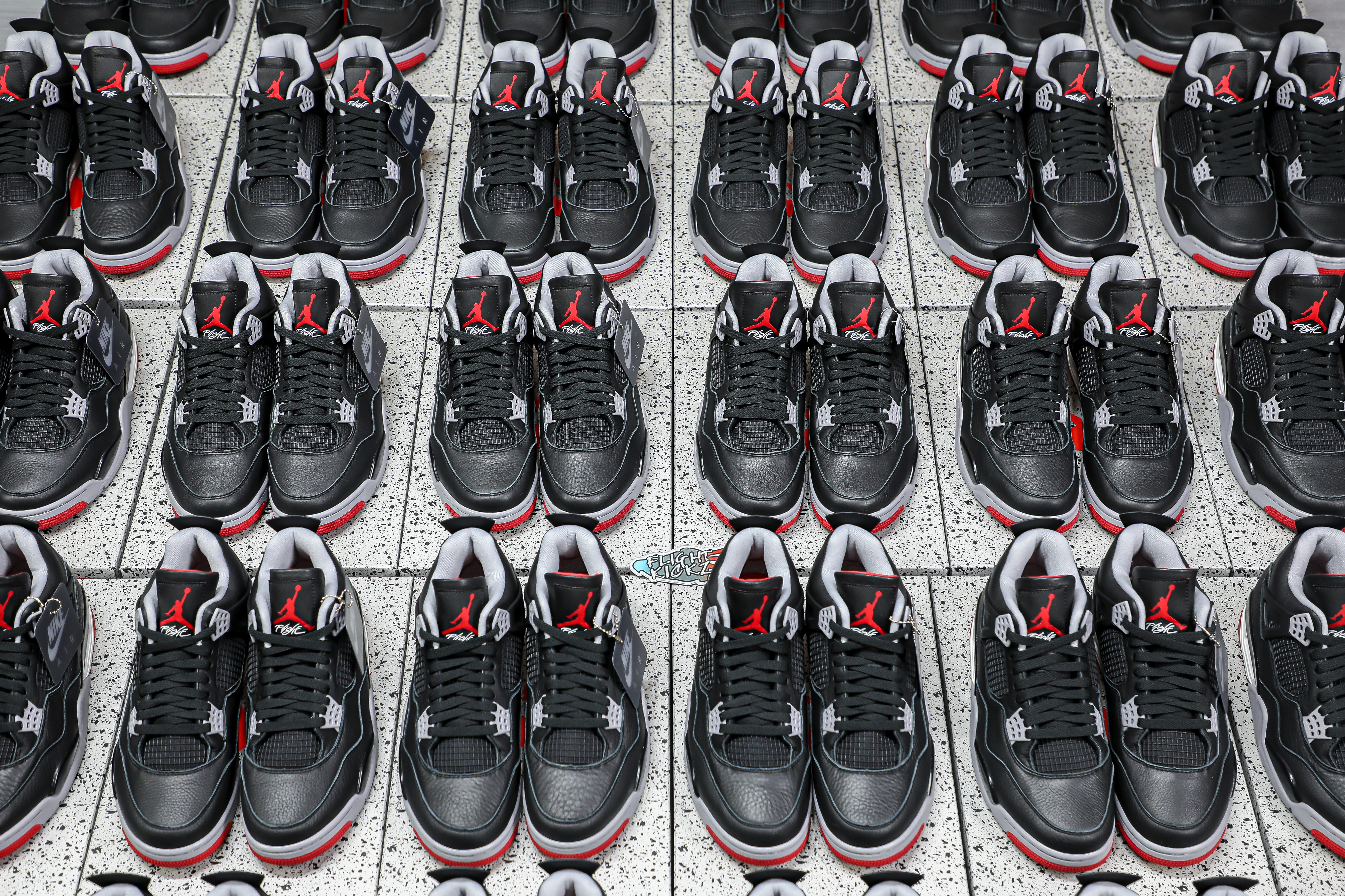 Air Jordan 4 Retro Bred Reimagined 2024 (LN5 A1 Batch)