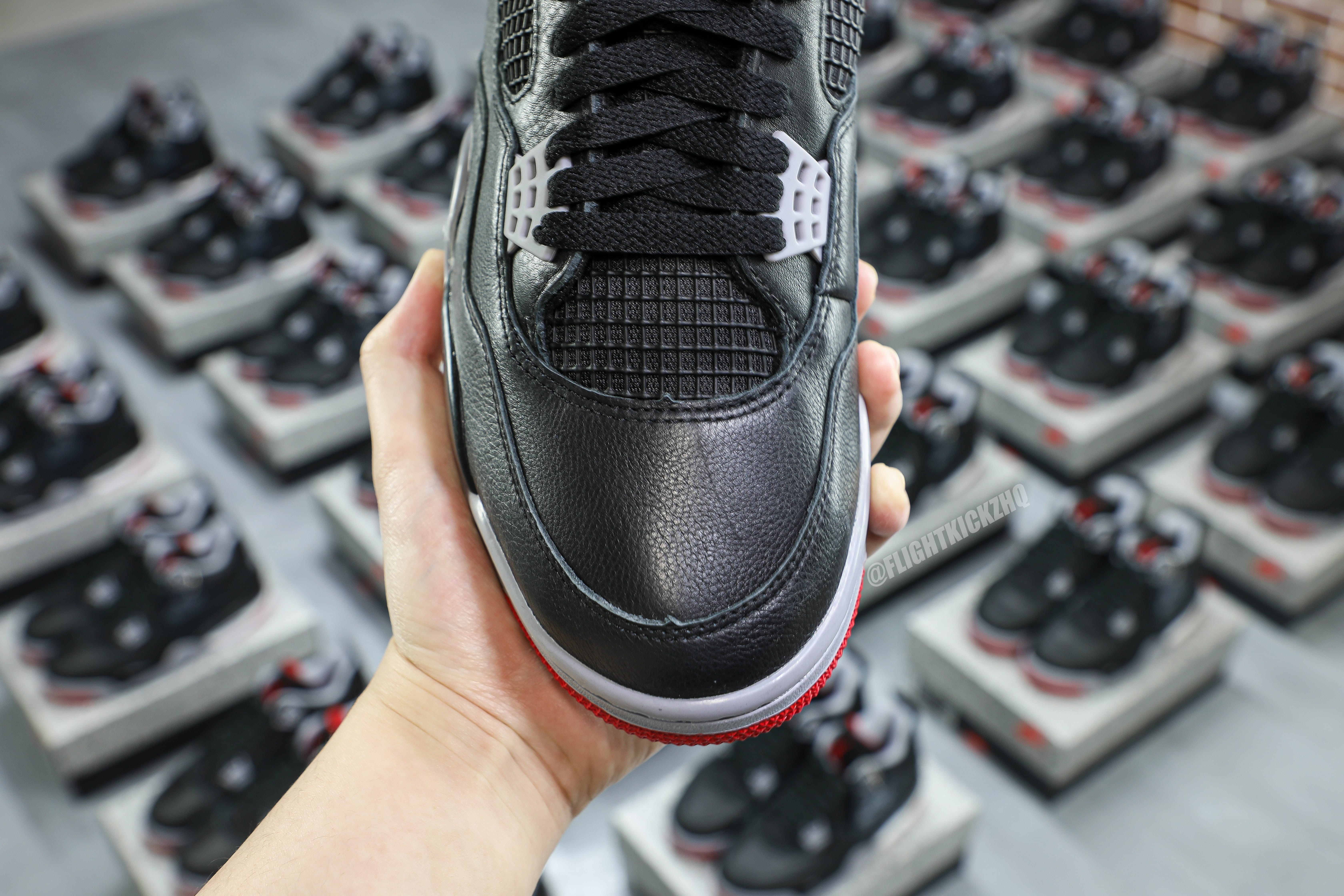 Air Jordan 4 Retro Bred Reimagined 2024 (LN5 A1 Batch)