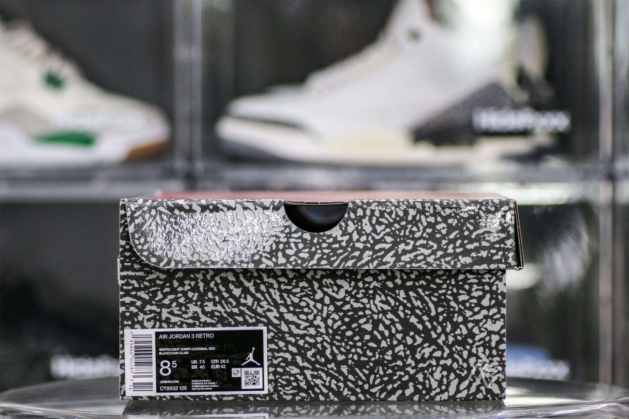 Air Jordan 3 Cardinal Red 2022