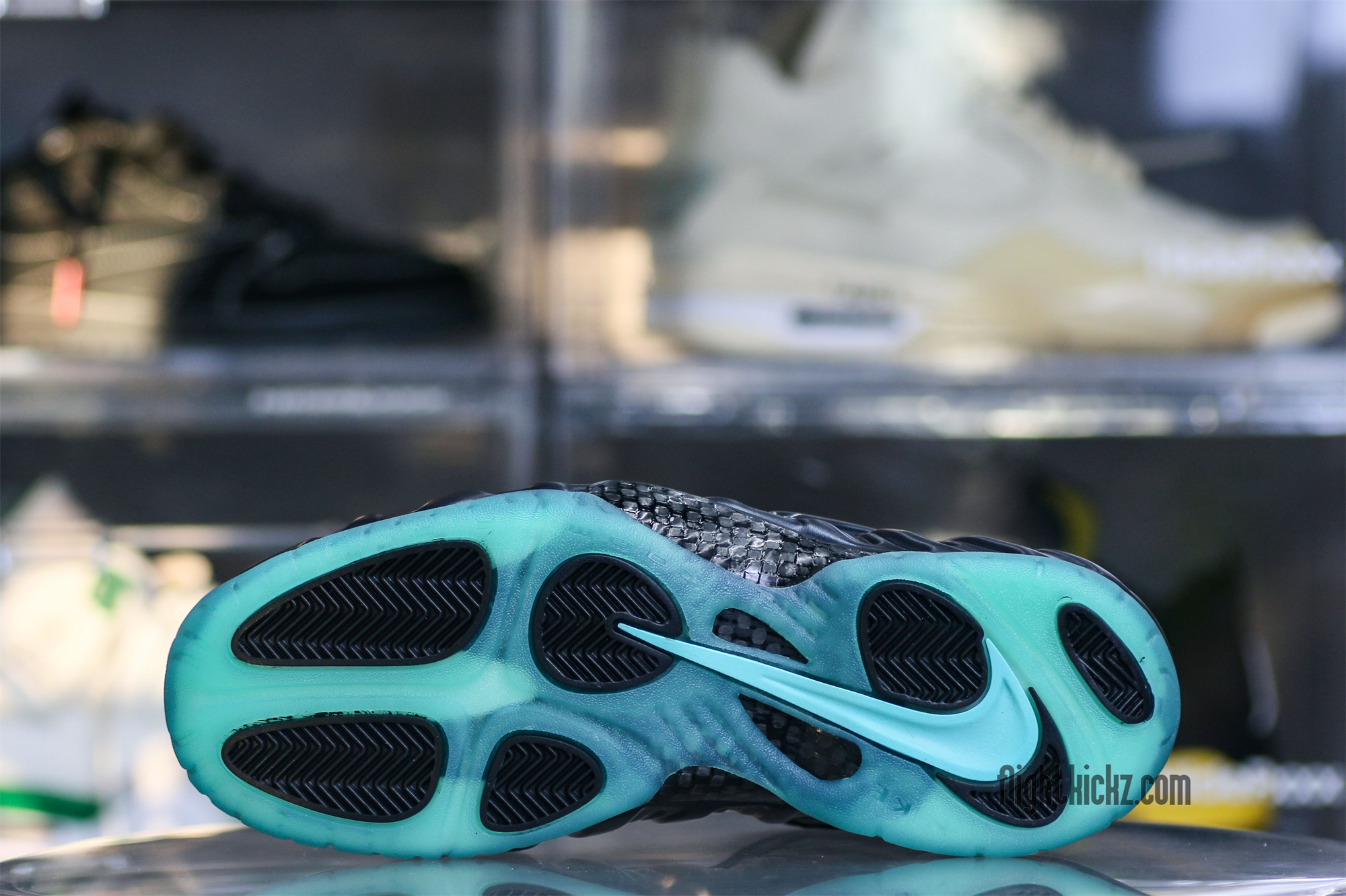 Nike Air Foamposite Pro (Obsidian/Aqua)