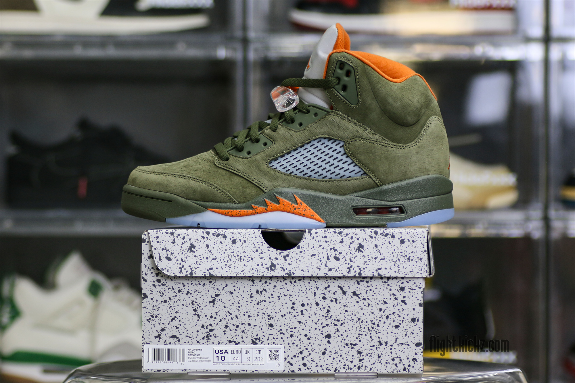 Air Jordan 5 ‘Olive’ 2024 (Ln5 A1 Batch)