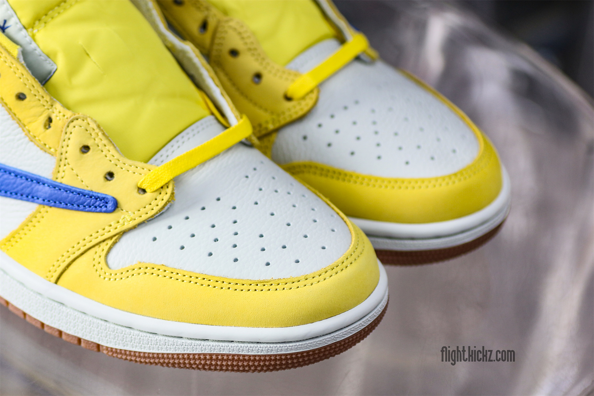 Travis Scott x Air Jordan 1 Retro Low OG SP “Elkins/Canary Yellow” (LN5 A1 batch)