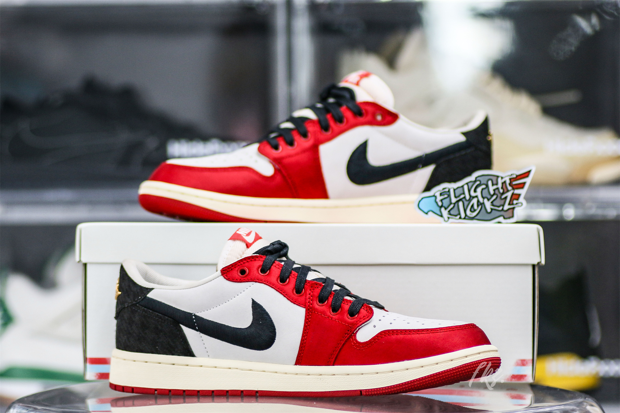 Trophy Room X Air Jordan 1 Retro Low OG SP Away 2024（LN5 A1 Batch）