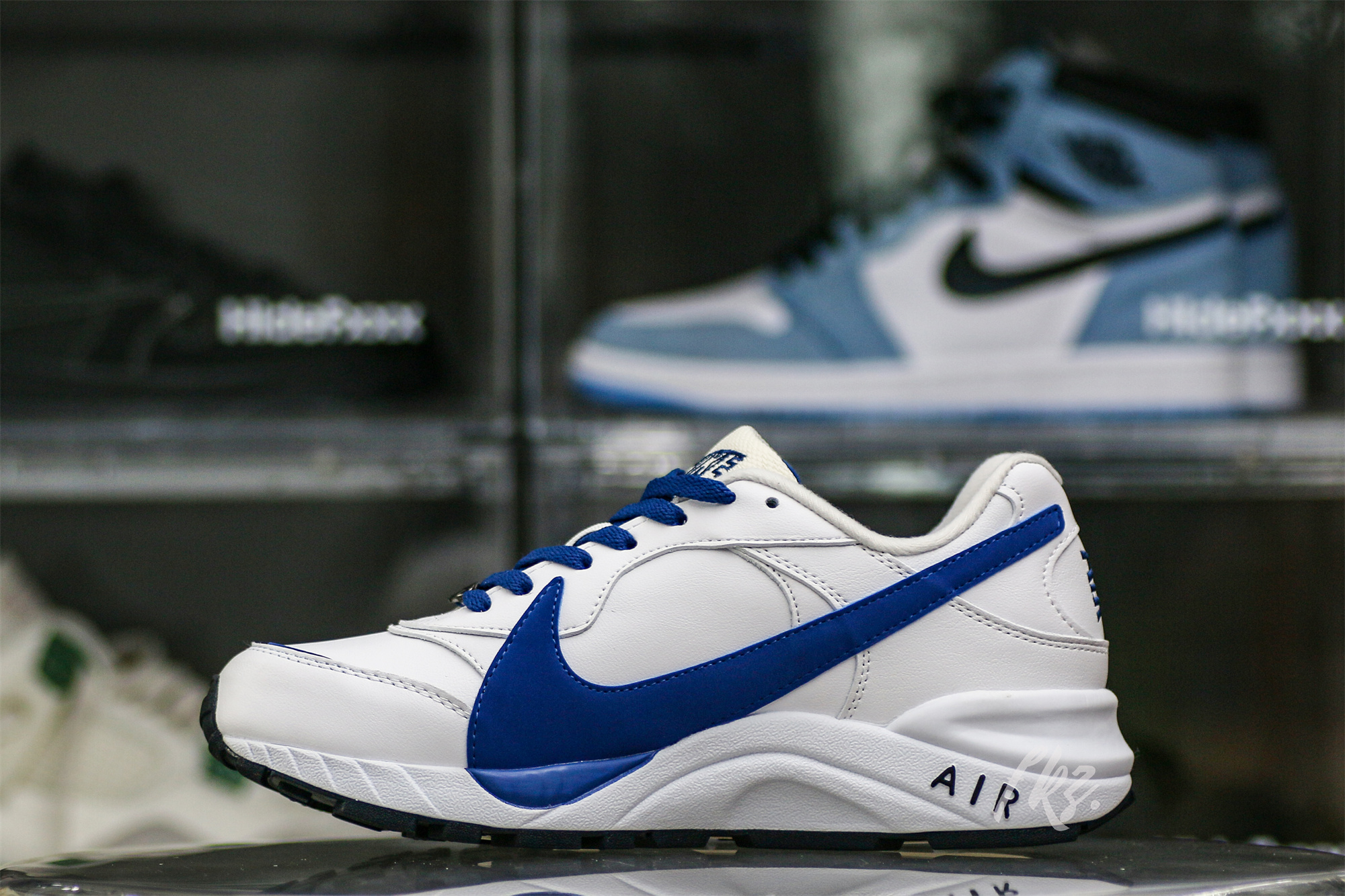 Nike Air Grudge Leather White Blue
