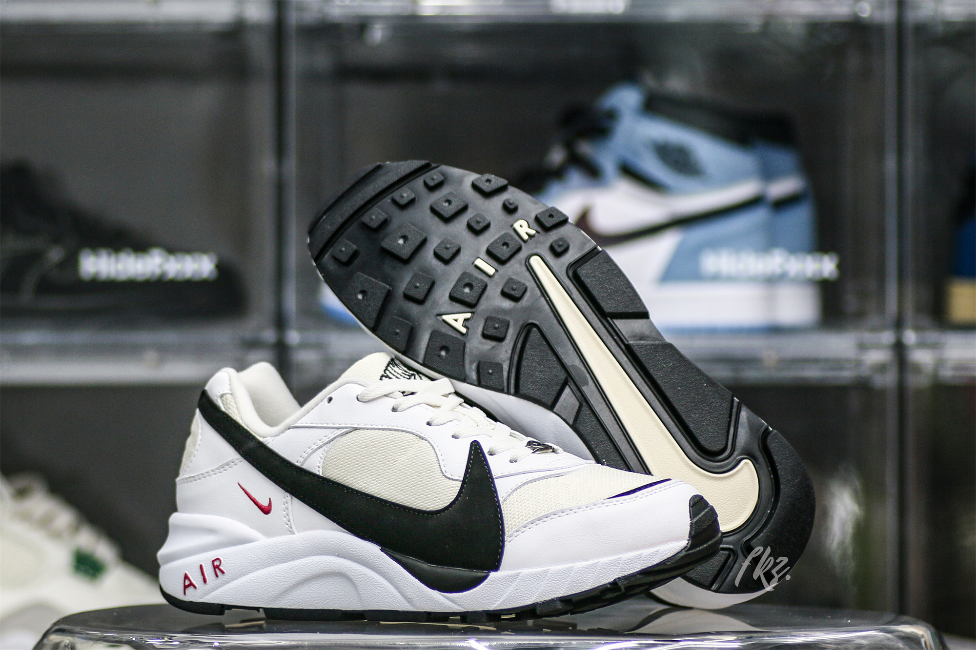 Nike Air Grudge Leather White Black