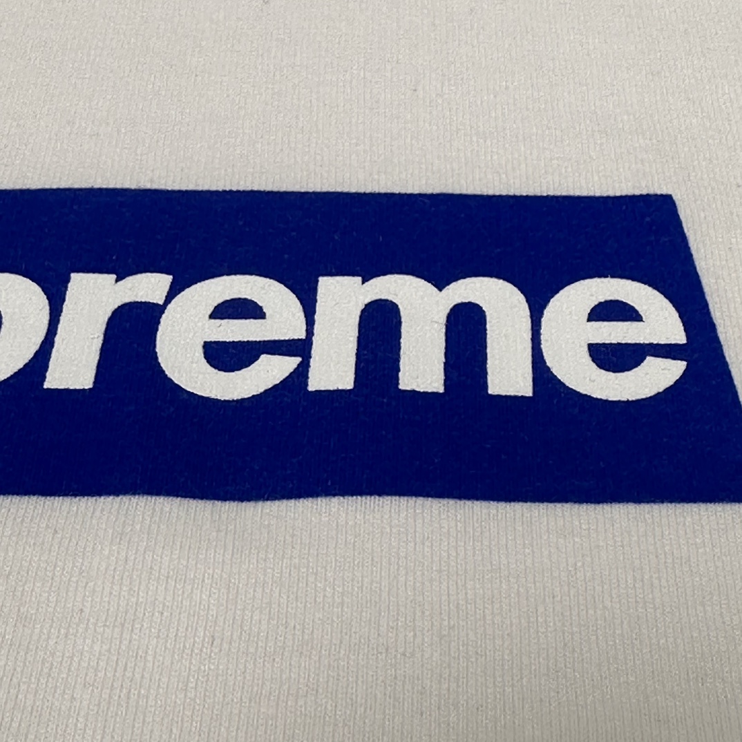 Suprem3 Seoul Box Logo Tee White