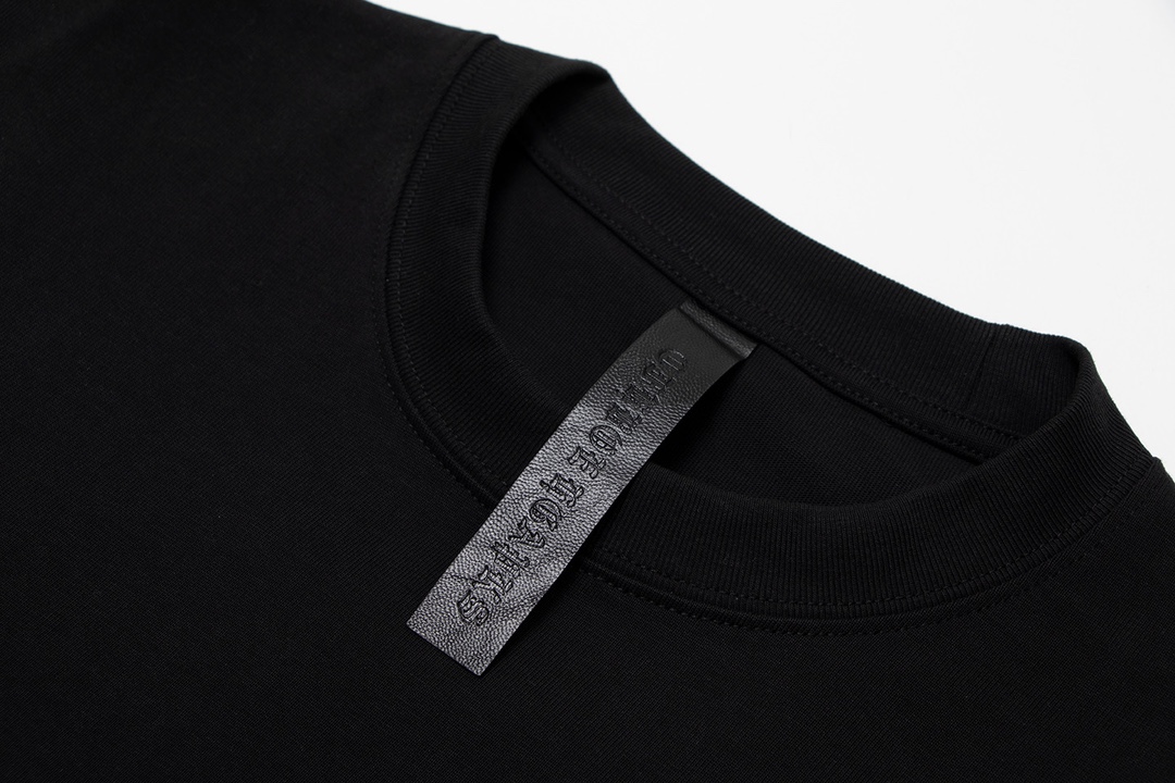 Ch*0me He**ts horsebit print cross rhinestone 2024