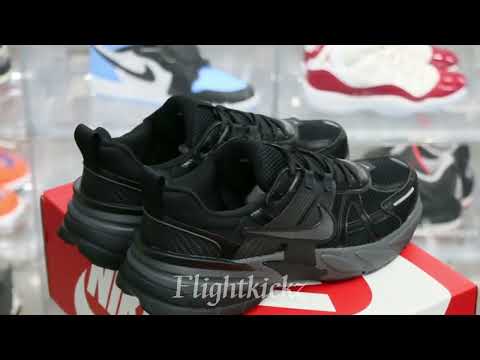 Nike V2K Run Black Dark Smoke Grey