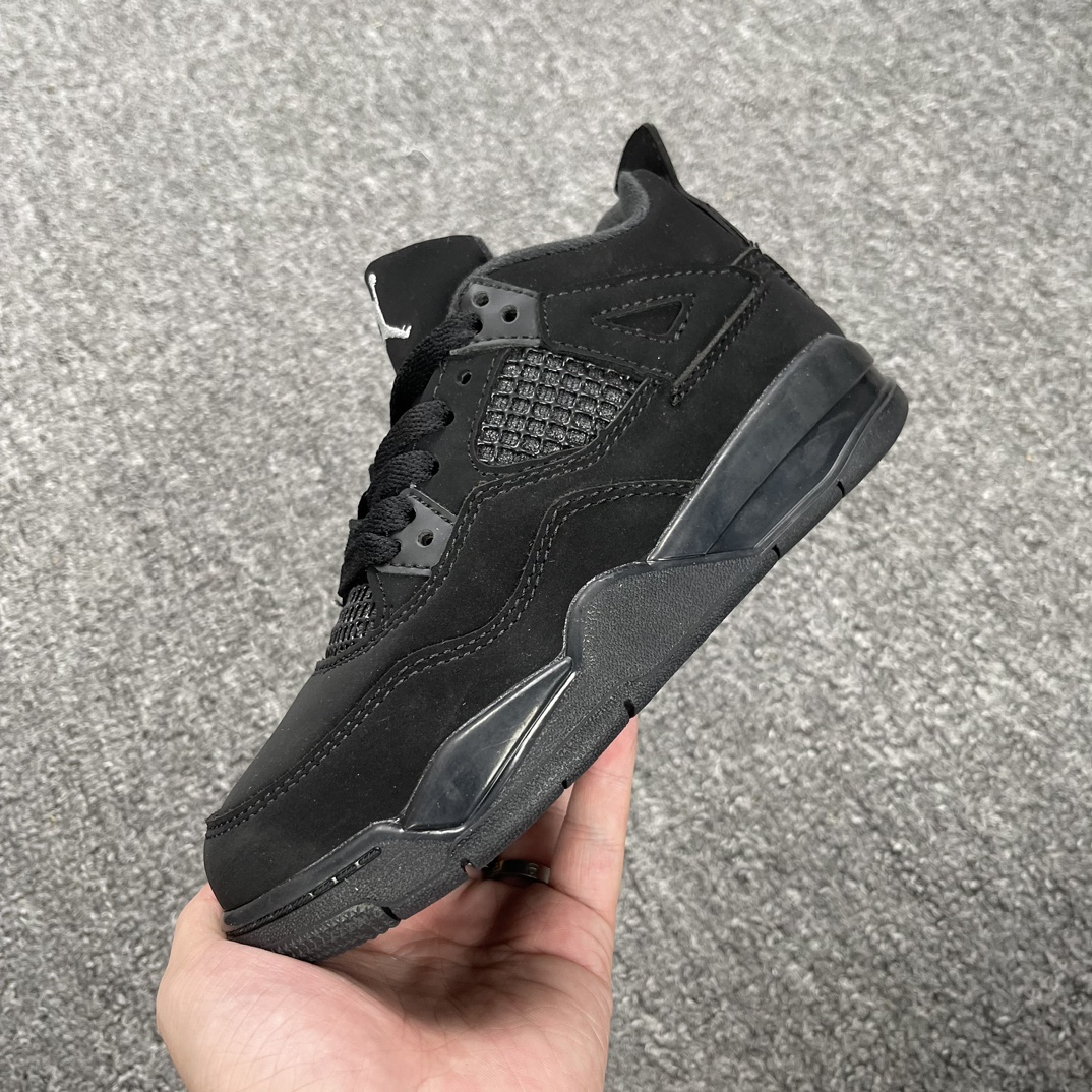 Air Jordan 4 Retro ‘Black Cat’ 2020Kid Preschool