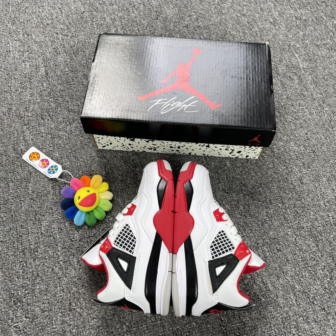 Air Jordan 4 Retro ‘Fire Red’ 2020 PS Kid