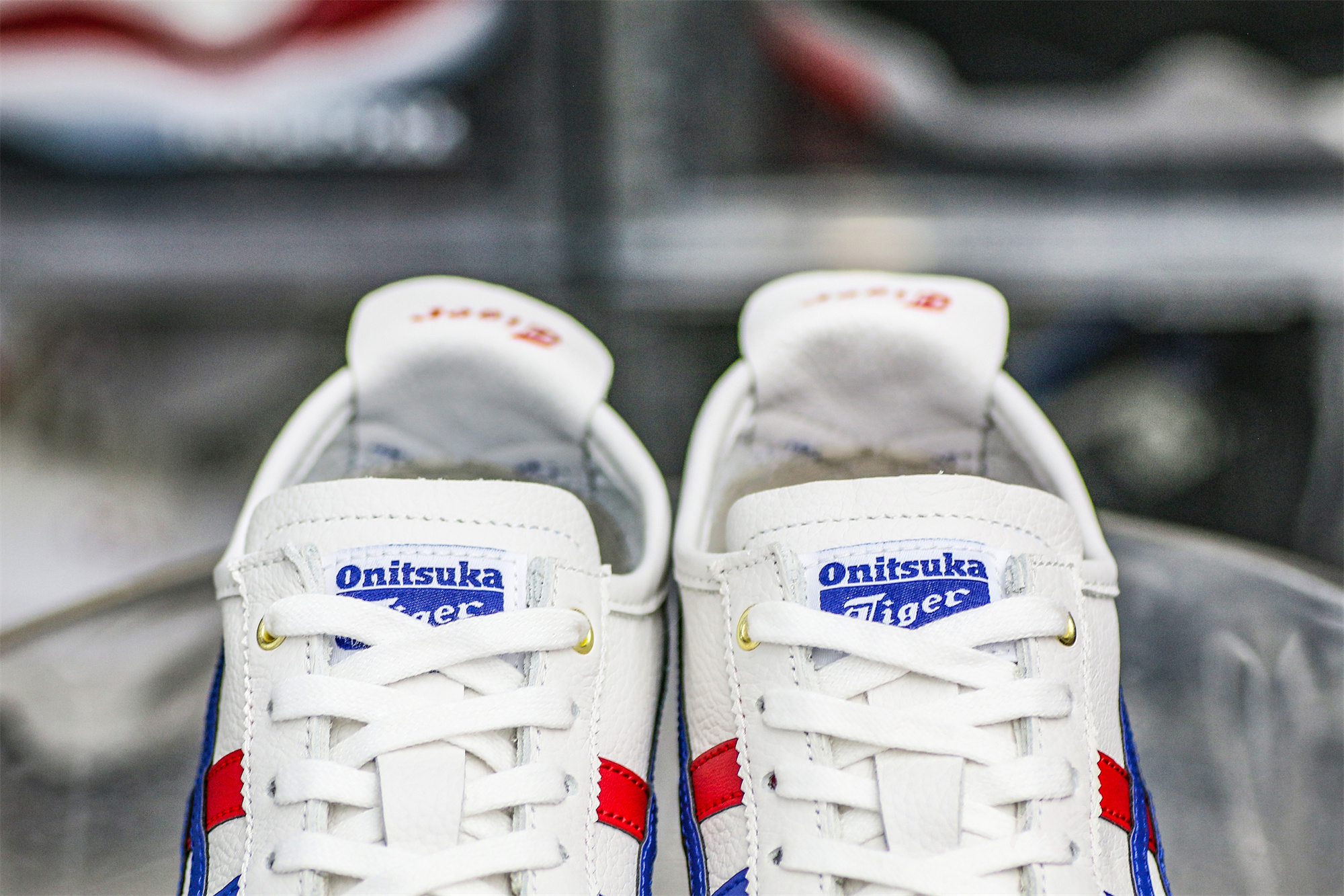 ASICS Mexico 66 White Blue Red Metallic Gold