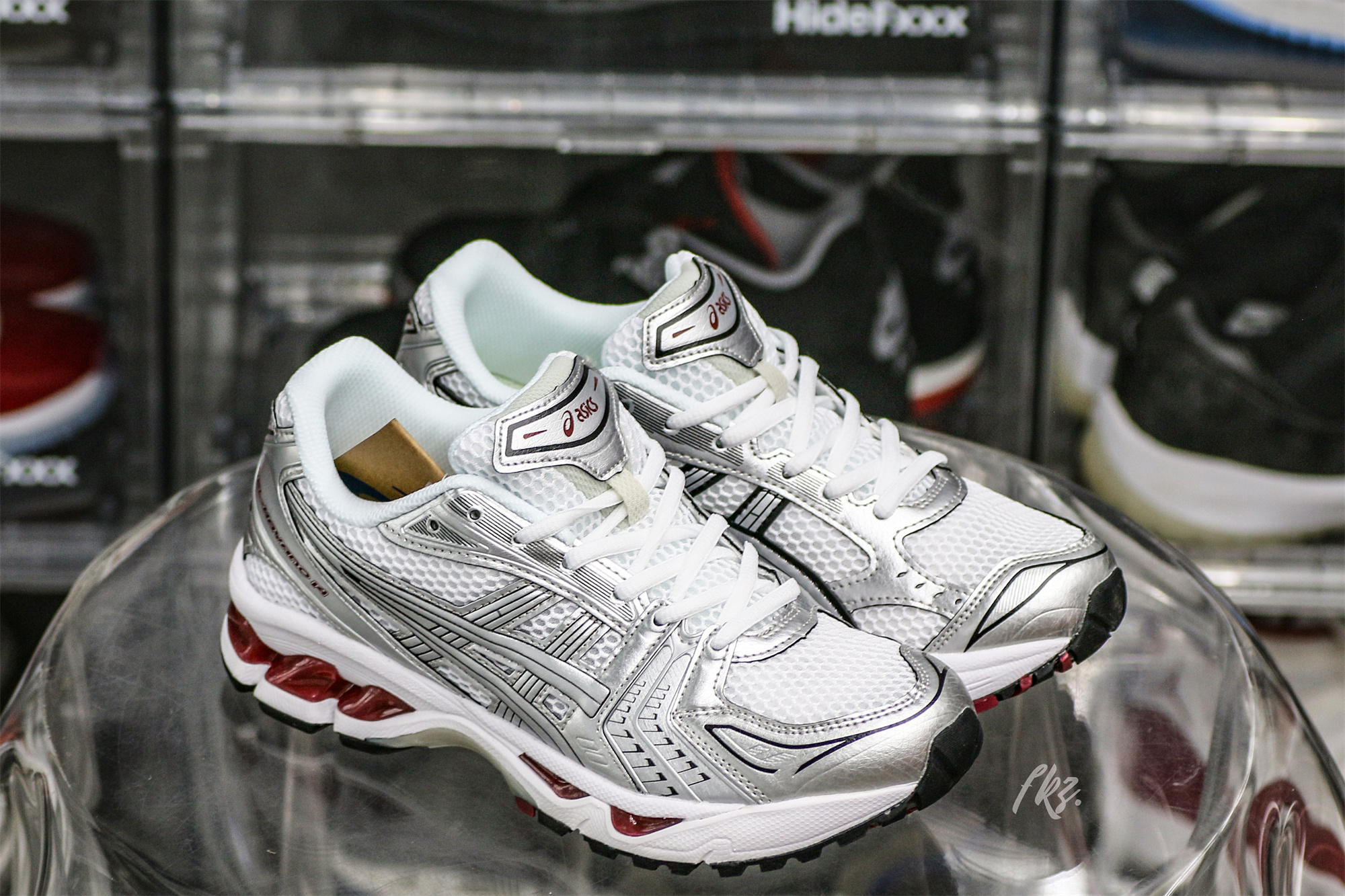 Gel Kayano 14 Pure Silver Red 2021