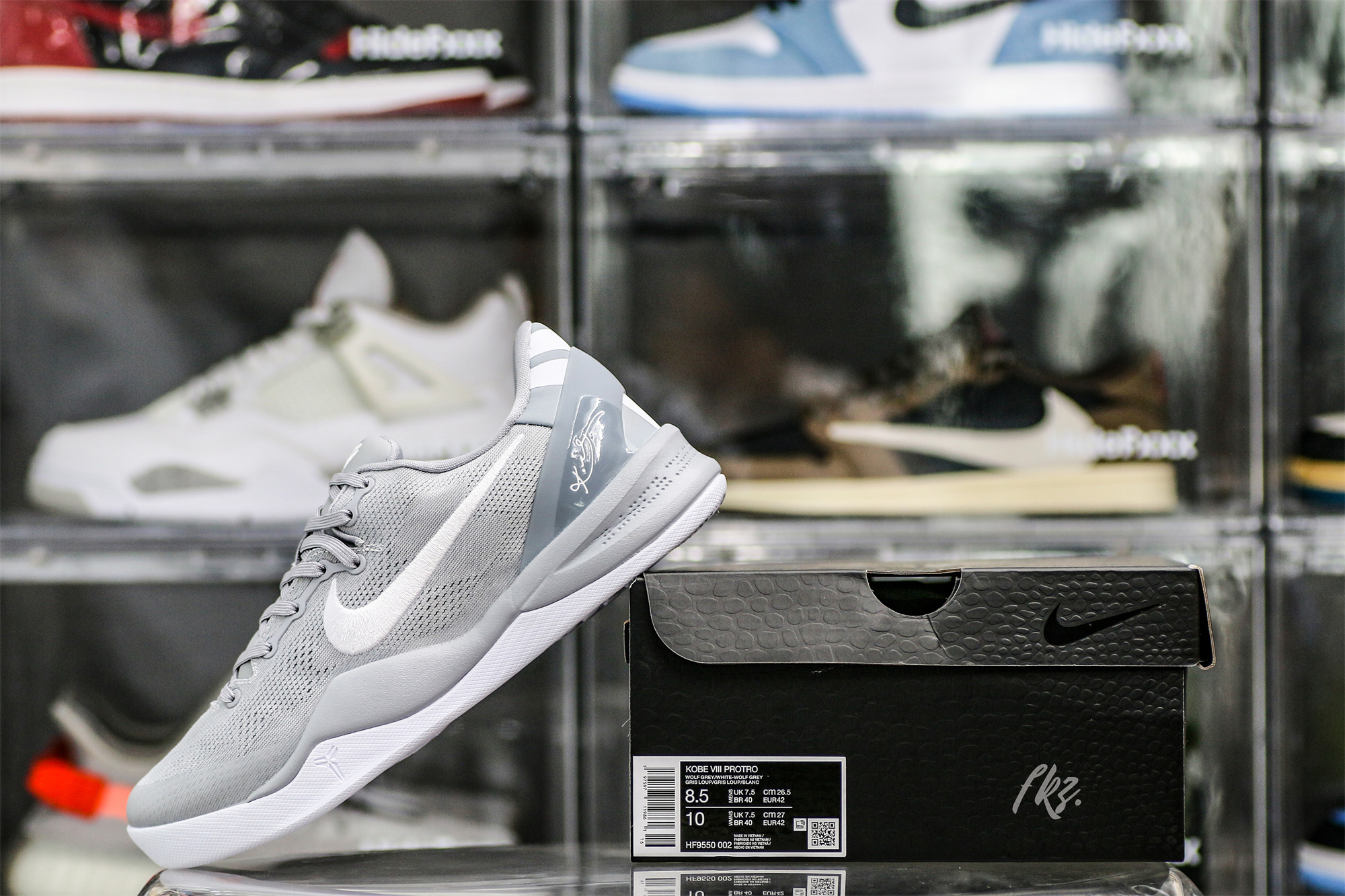 Nike Kobe 8 Protro Wolf Grey(A1 Batch)