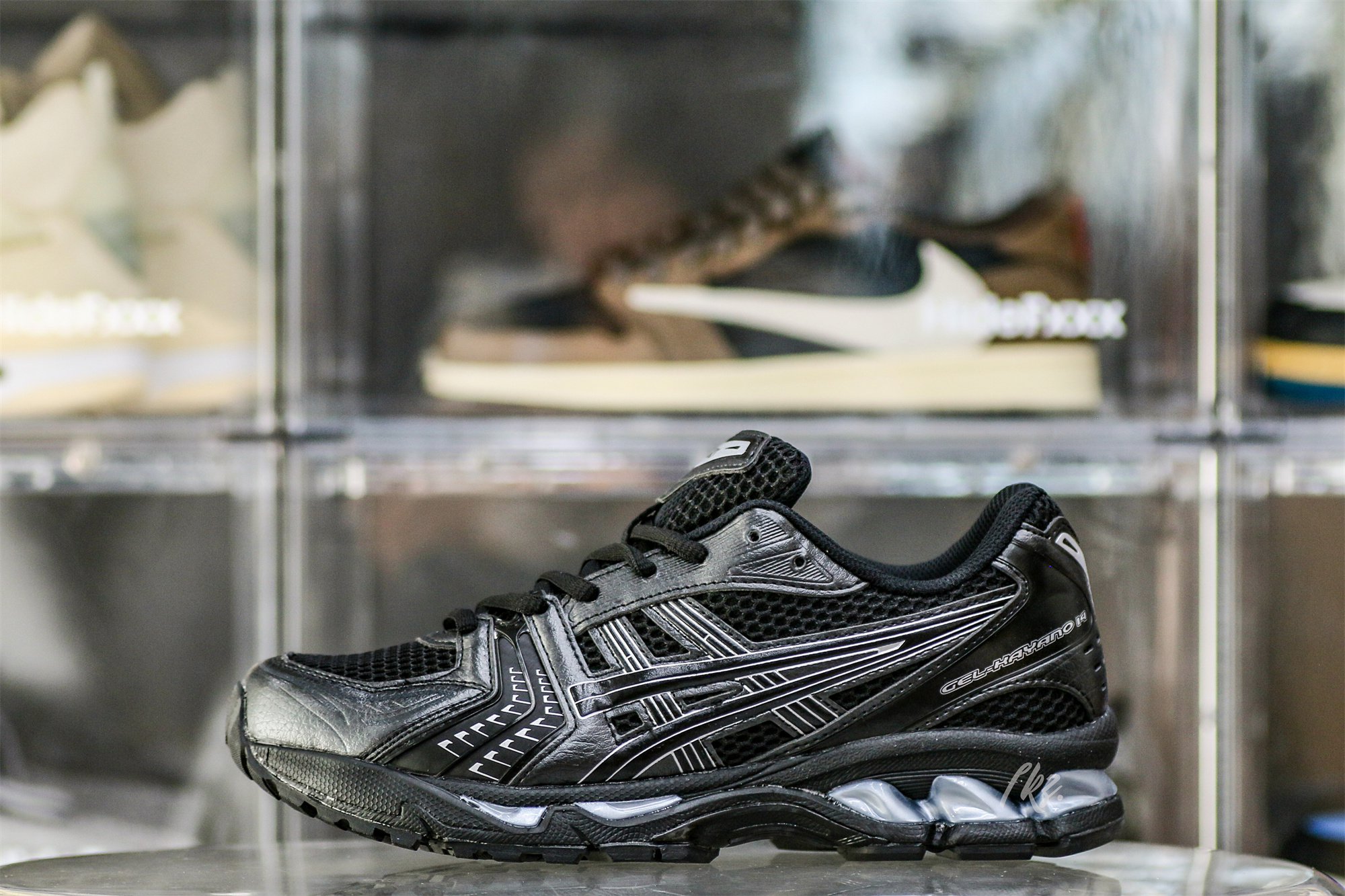 Gel Kayano 14 Black Pure Silver 2024