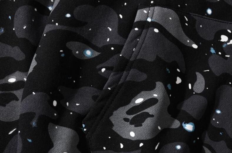 Bape Camo Double Shark Full Zip Hoodie