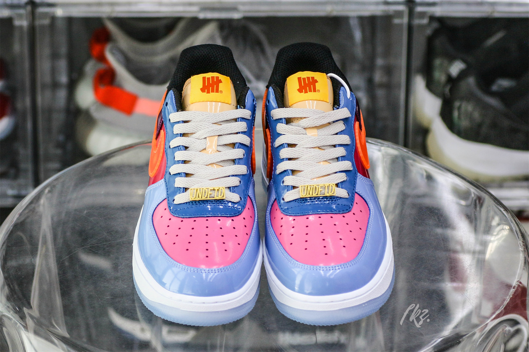 Undefeated X Air Force 1 Low Total Orange