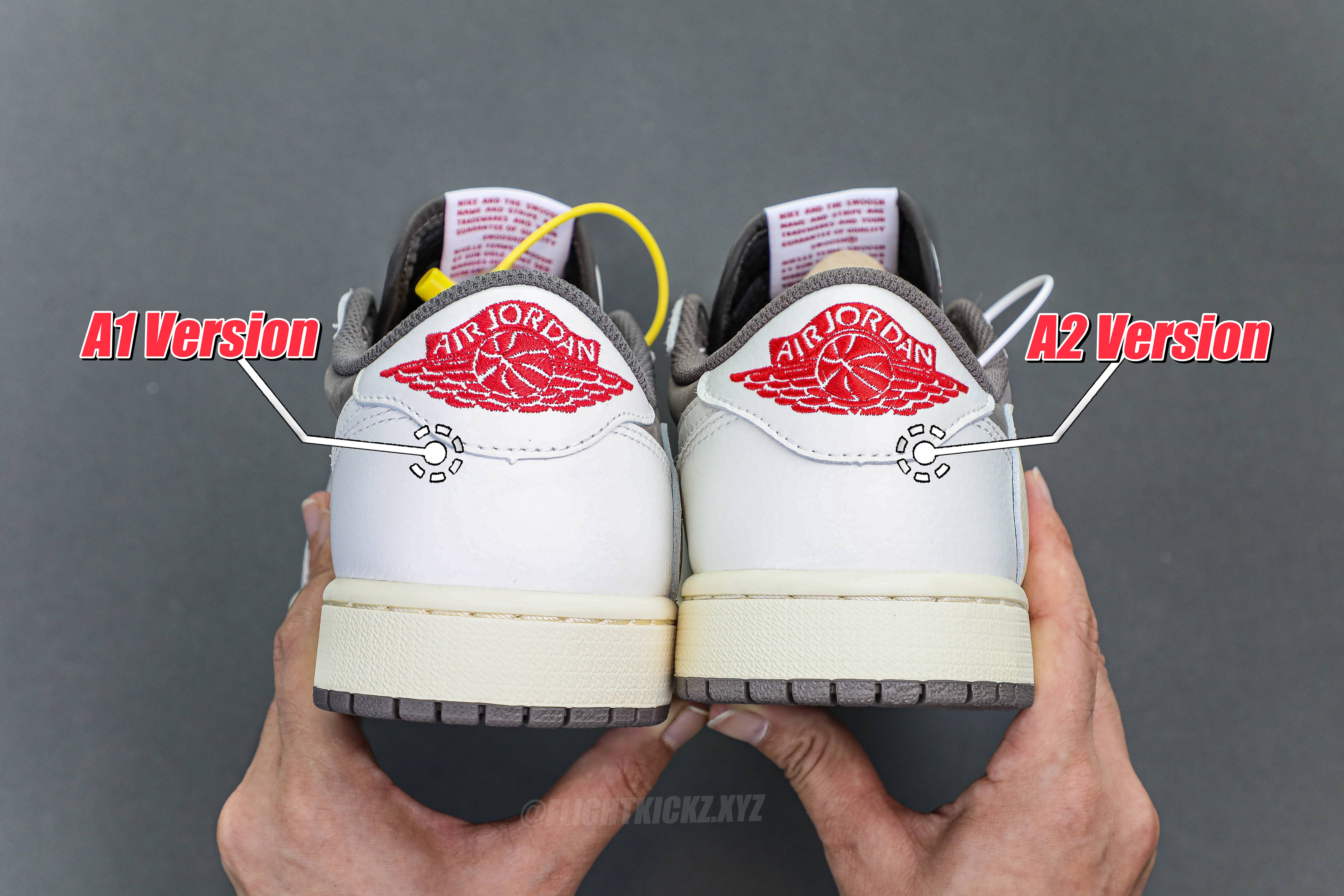 Travis Scott x Air Jordan 1 Low OG Reverse Mocha(A2 Batch)