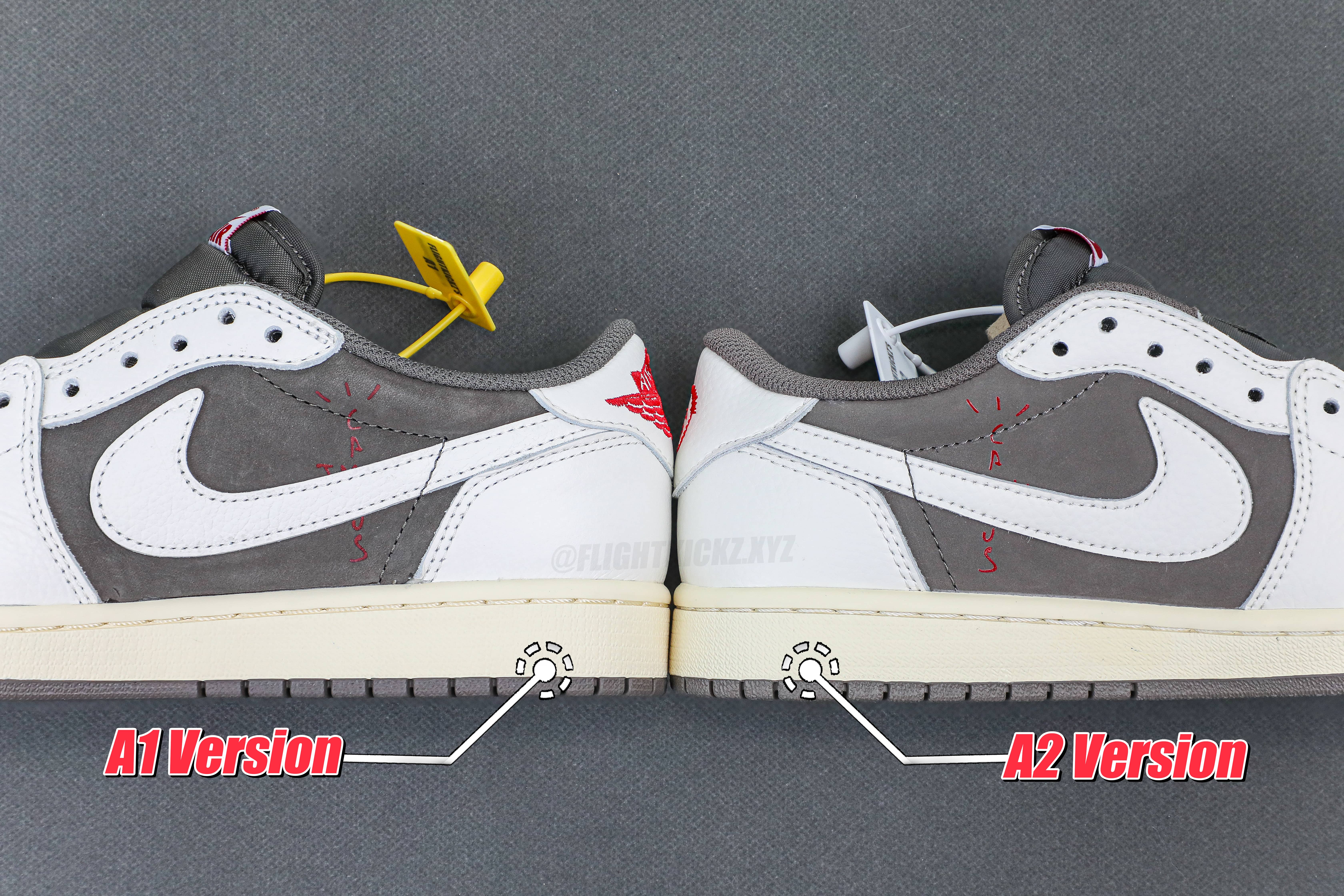 Travis Scott x Air Jordan 1 Low OG Reverse Mocha(A2 Batch)