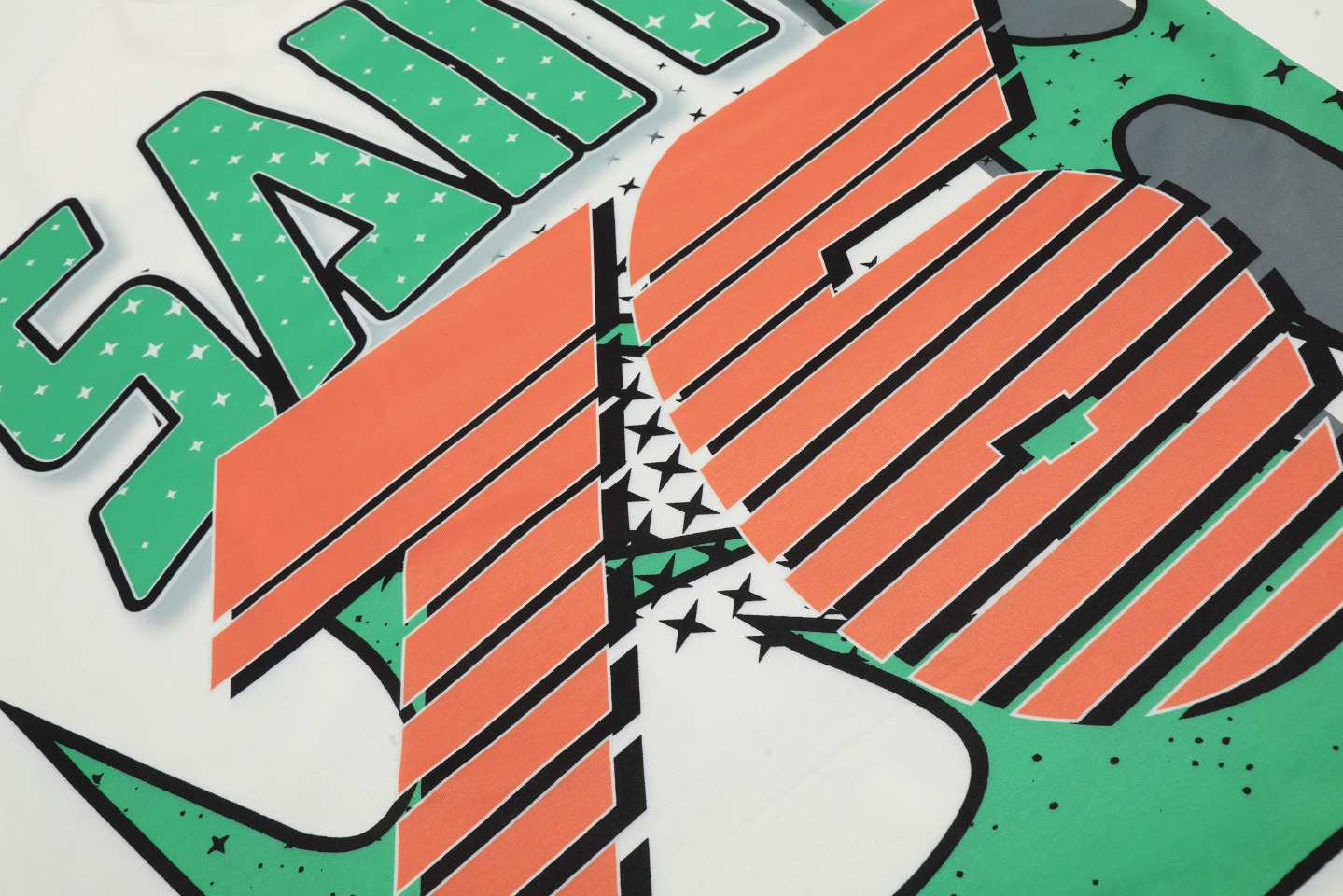 Saint Mich@el Tears 76 Full Print Long Sleeve