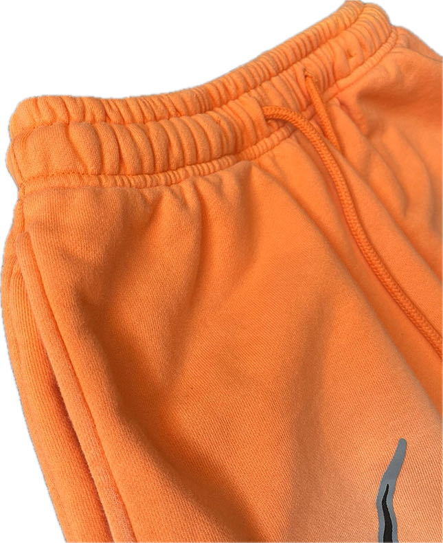 Hell$tar Studios Fire Orange Hoodie pants
