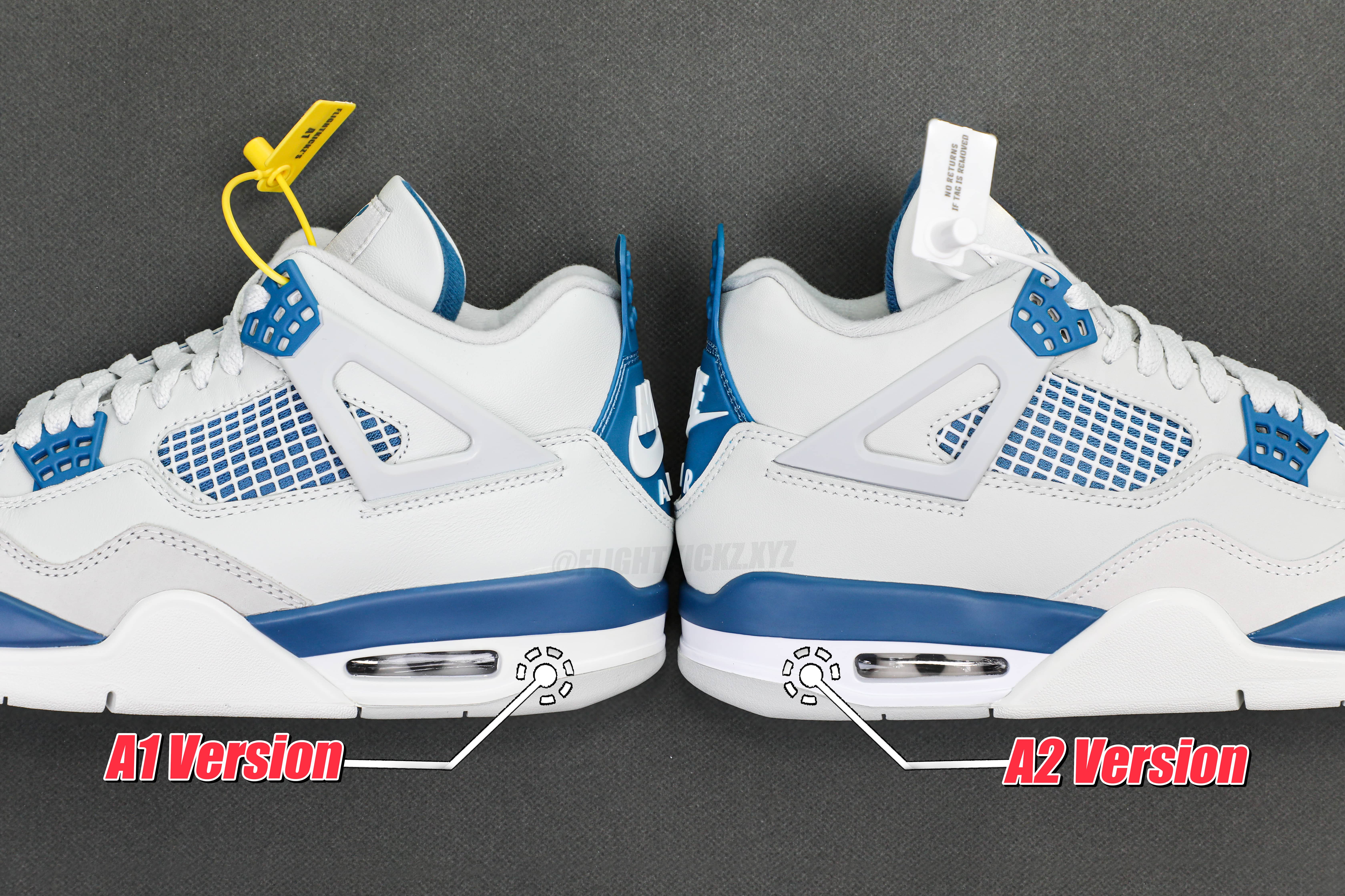 Air Jordan 4 “Military Blue 2024 (A2 Batch)