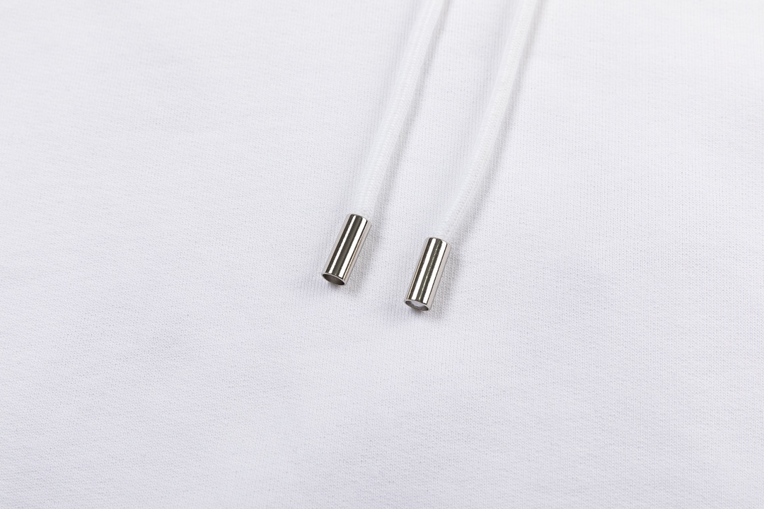 Off-White 24SS new embroidered scythe and arrow loose-fit hoodie