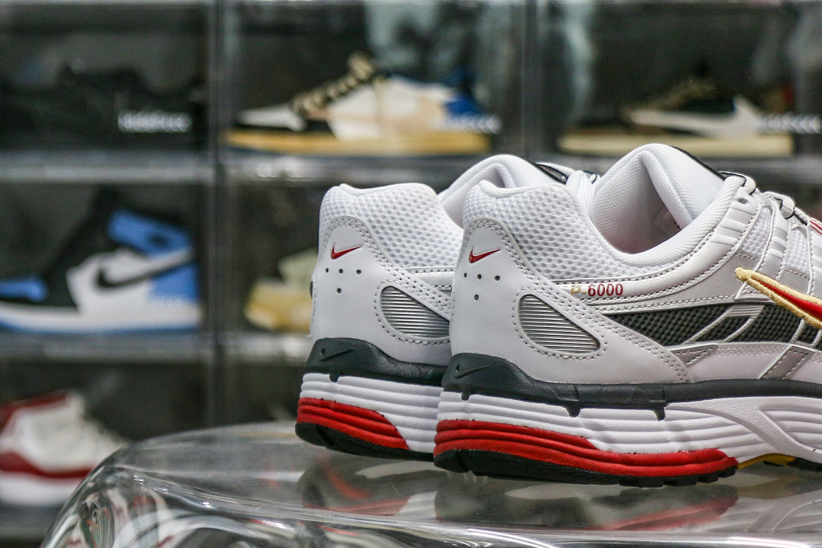 Nike P-6000 White Gold Red (Women’s)