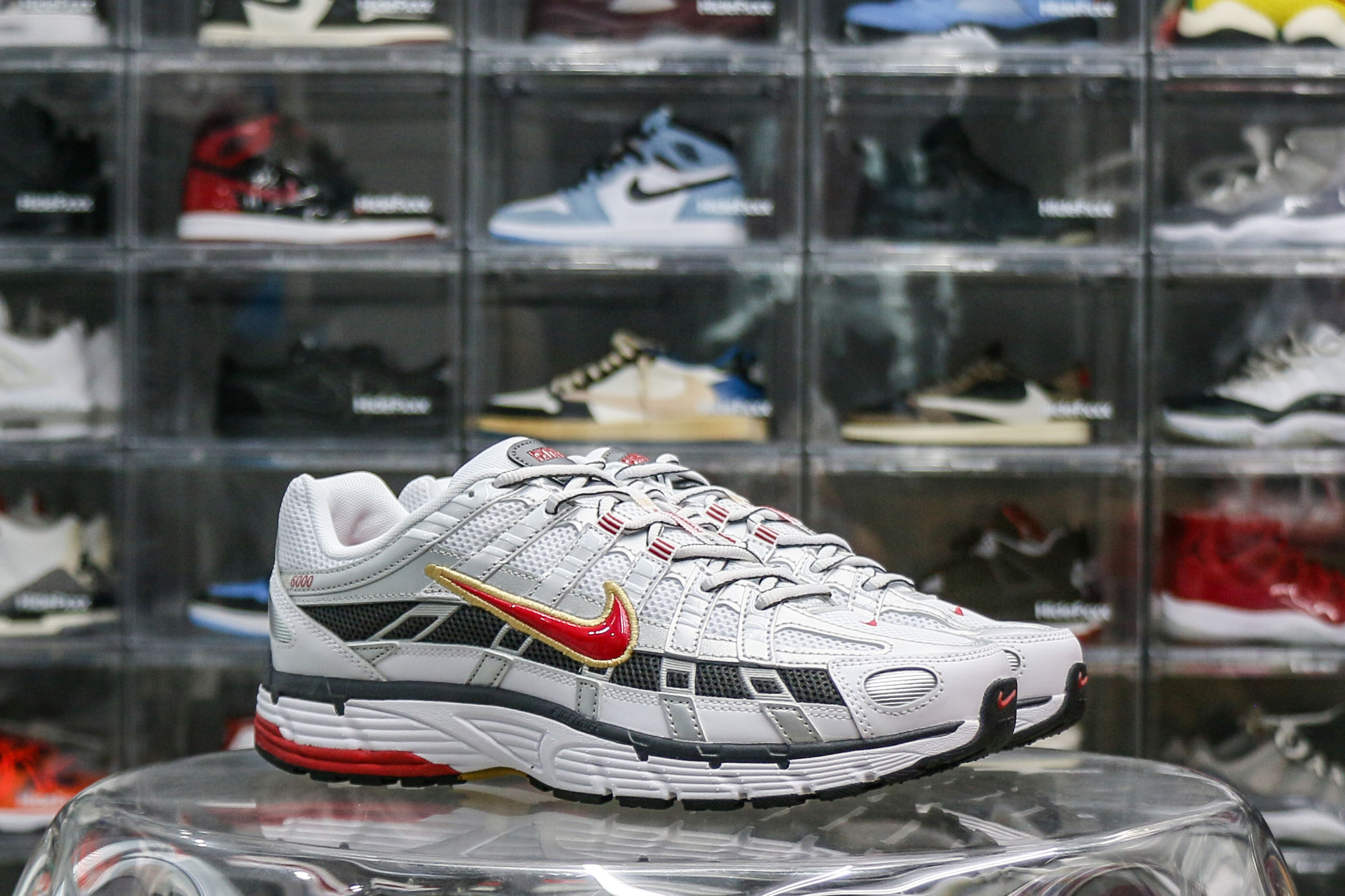 Nike P-6000 White Gold Red (Women’s)