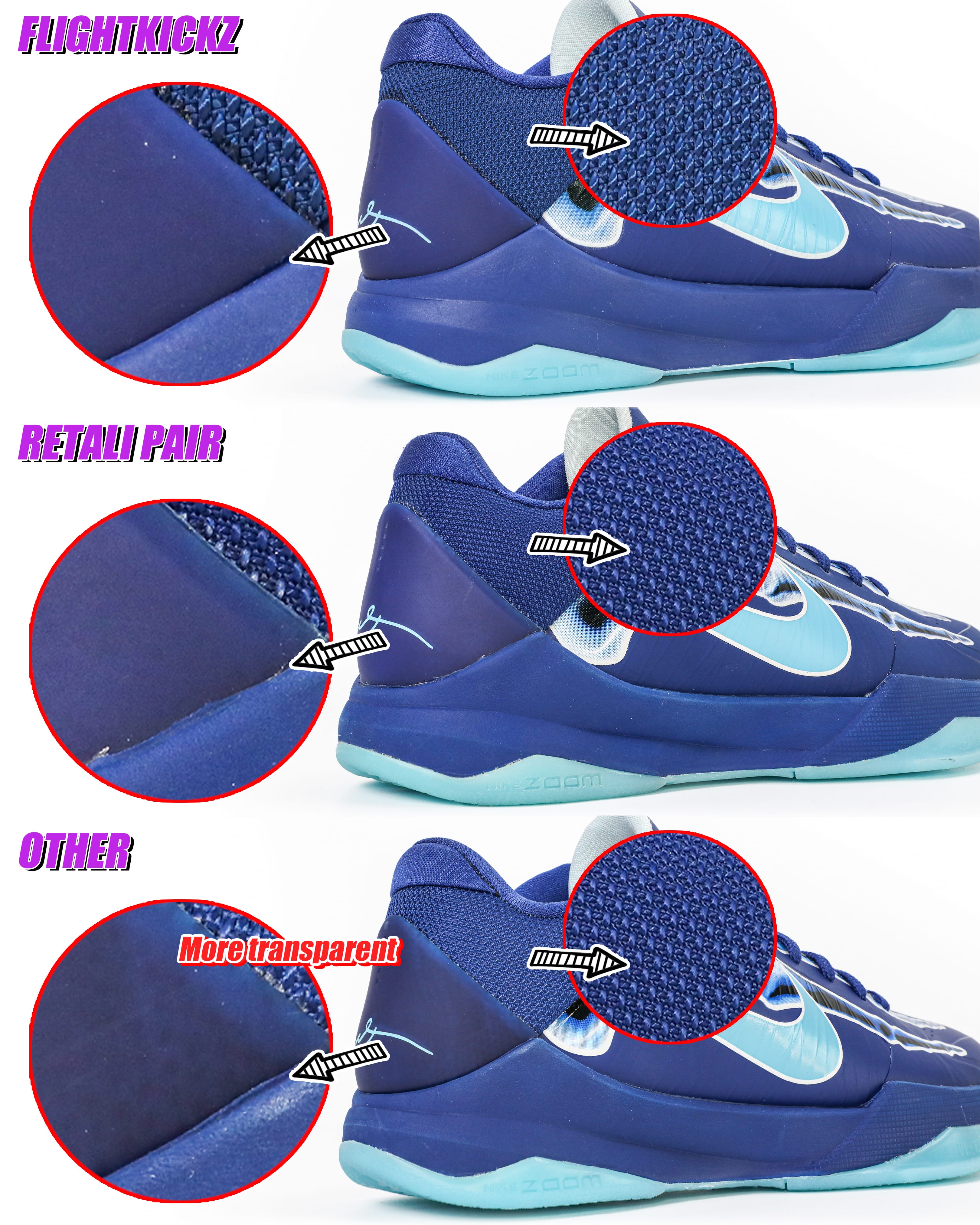 Nike Kobe 5 Protro X-Ray(A1 Batch)