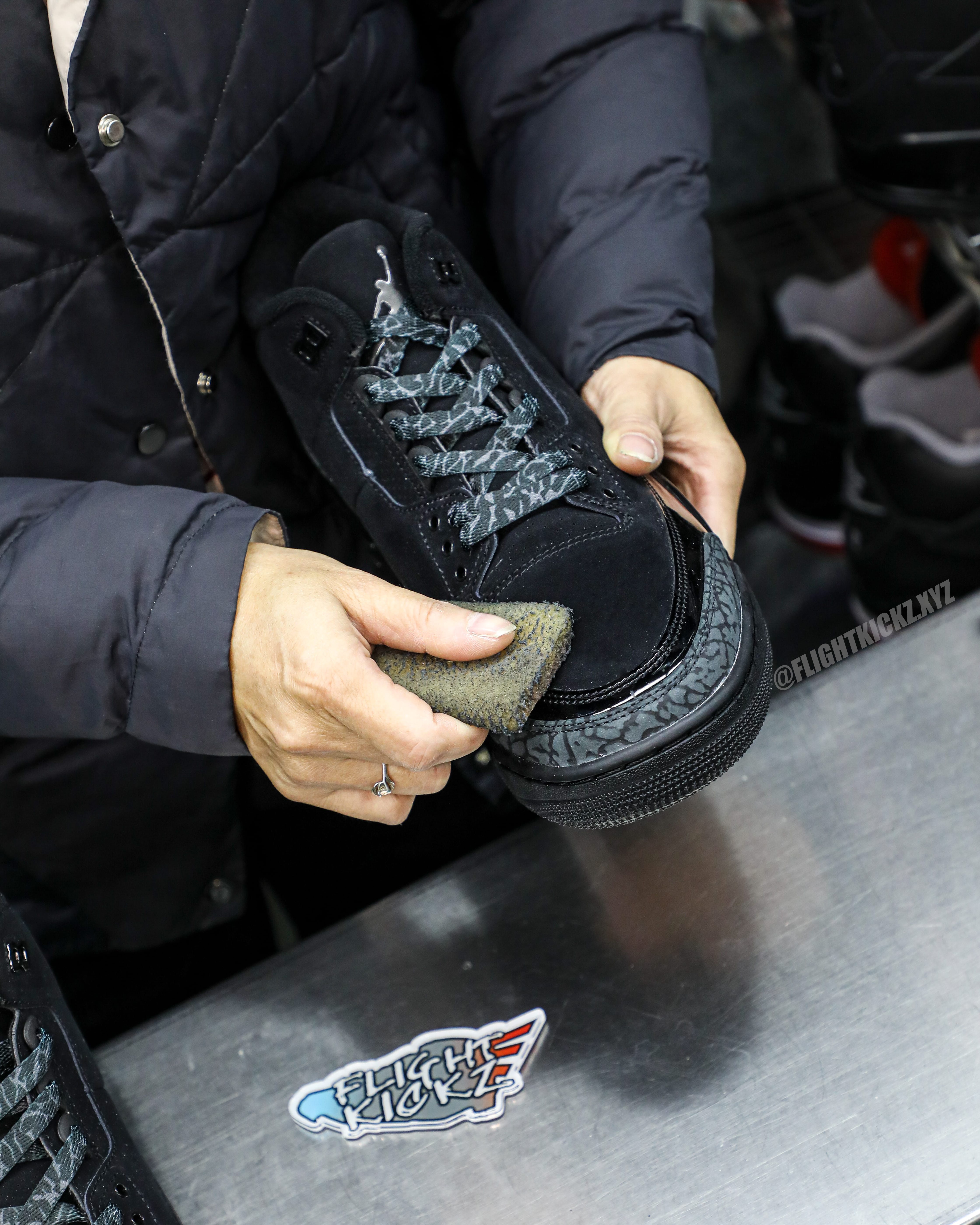 Air Jordan 3 Black Cat 2025 (A1 Batch)