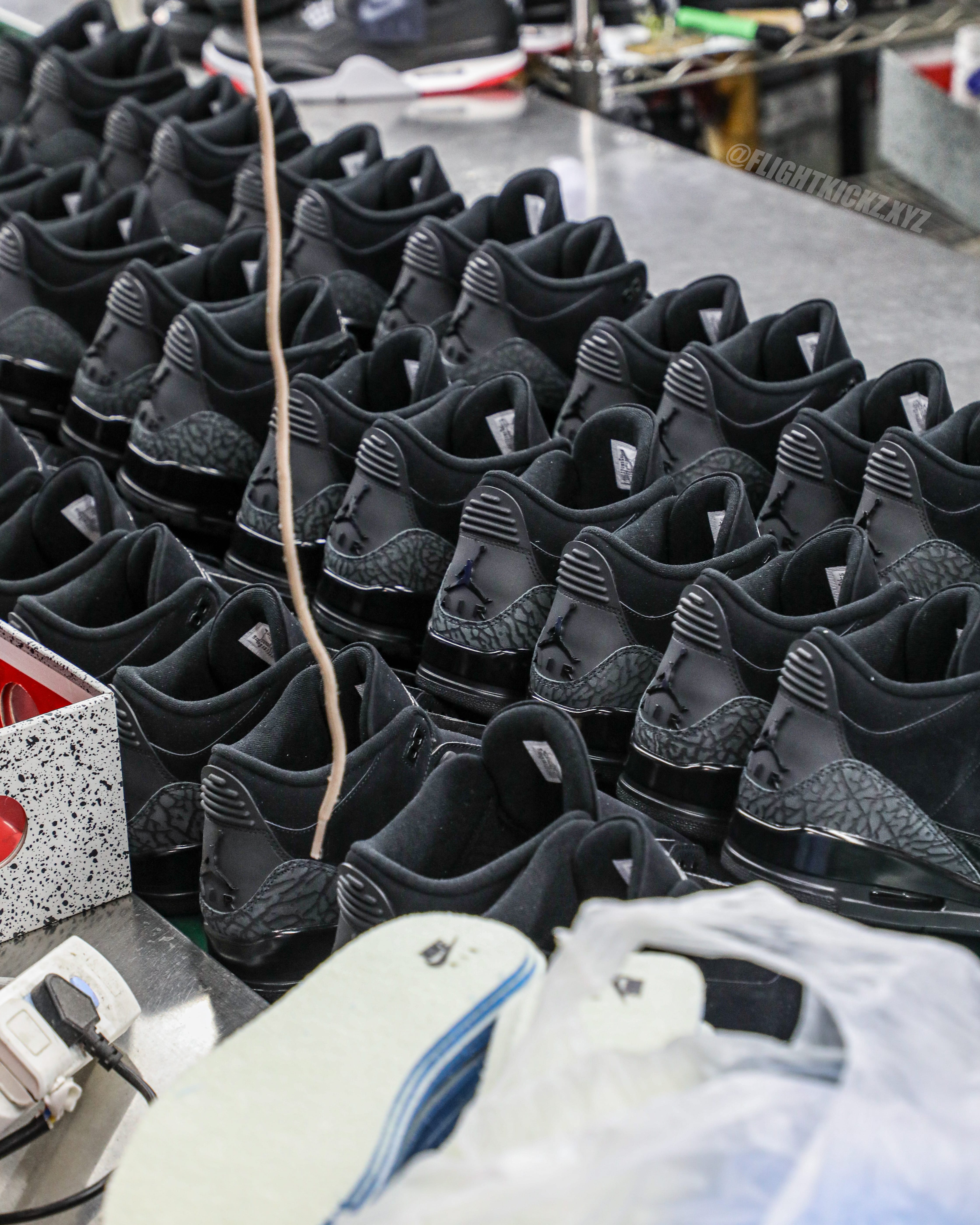 Air Jordan 3 Black Cat 2025 (A1 Batch)