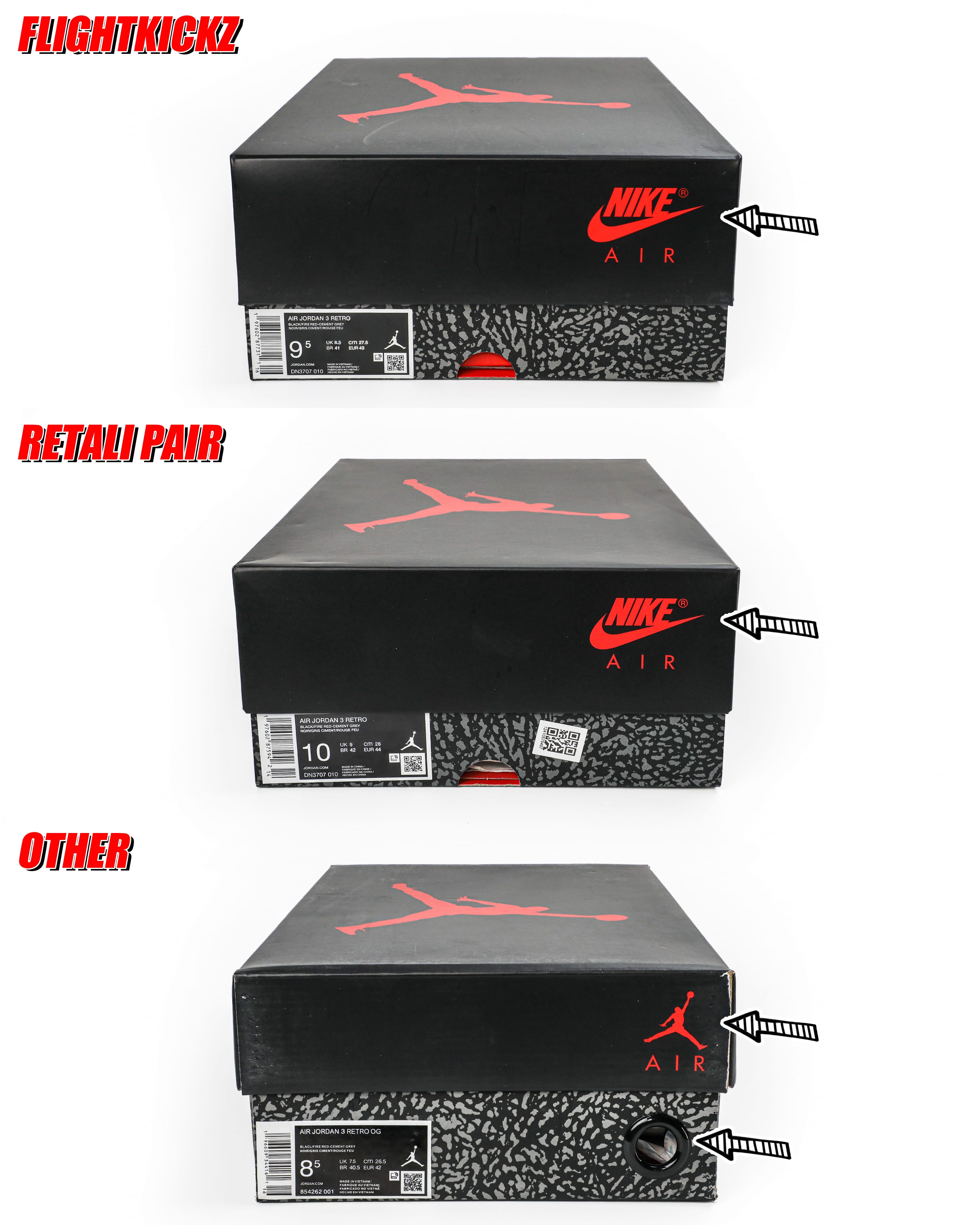 Air Jordan 3 Retro Black Cement Reimagined 2024 (Ln5 A1)