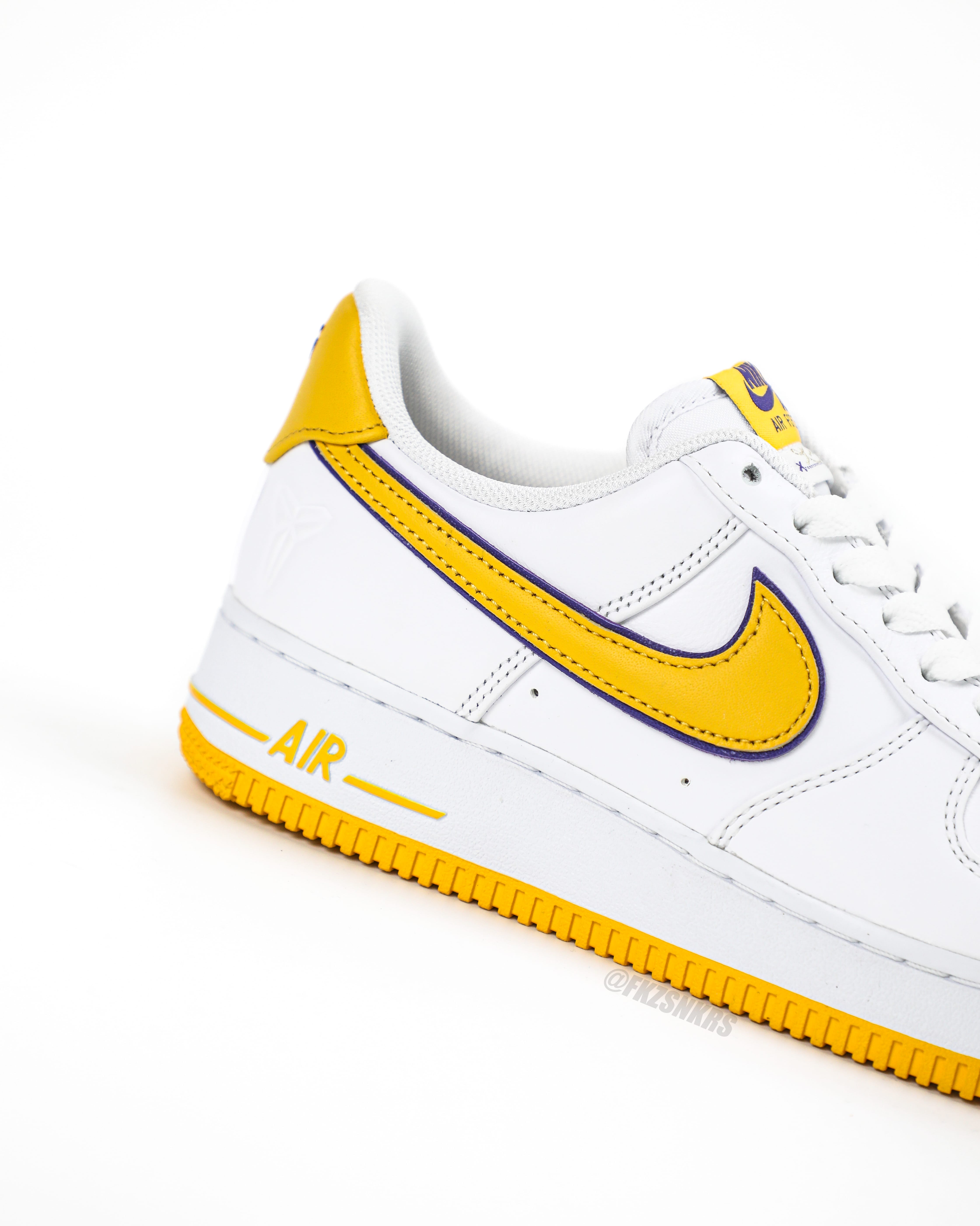 Nike Air Force 1 Low Retro QS Kobe Bryant Lakers Home(Ln5 A1)