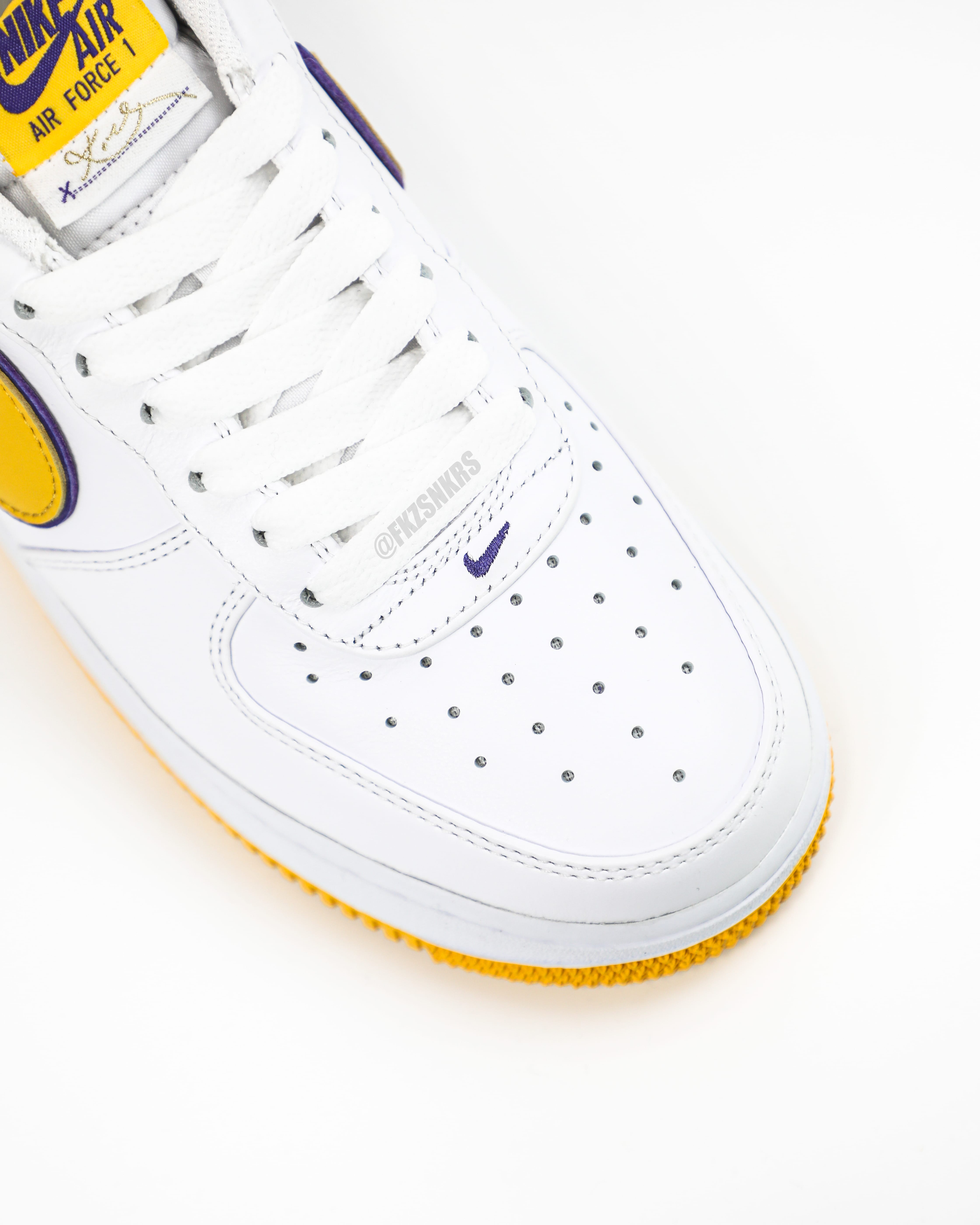 Nike Air Force 1 Low Retro QS Kobe Bryant Lakers Home(Ln5 A1)