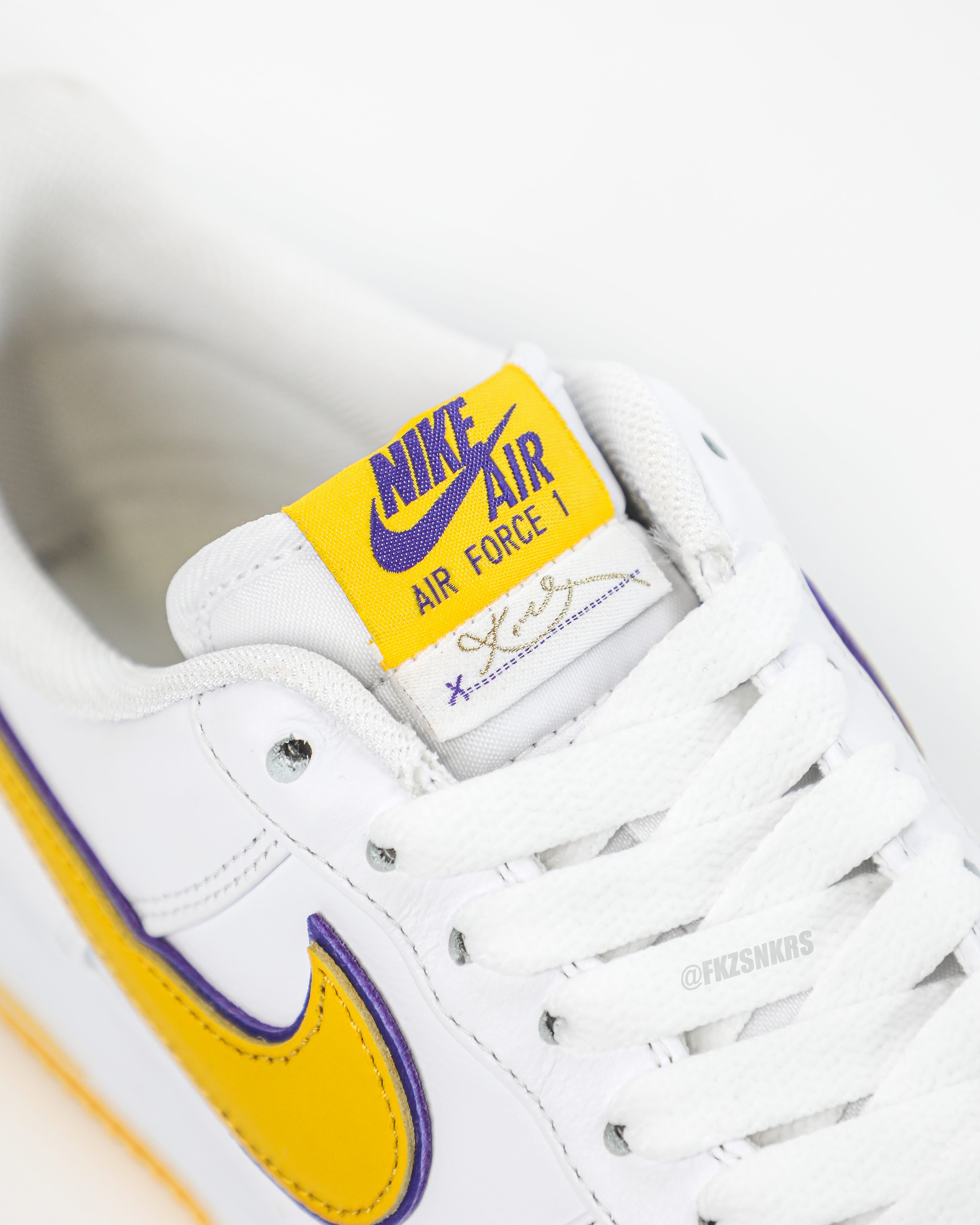 Nike Air Force 1 Low Retro QS Kobe Bryant Lakers Home(Ln5 A1)