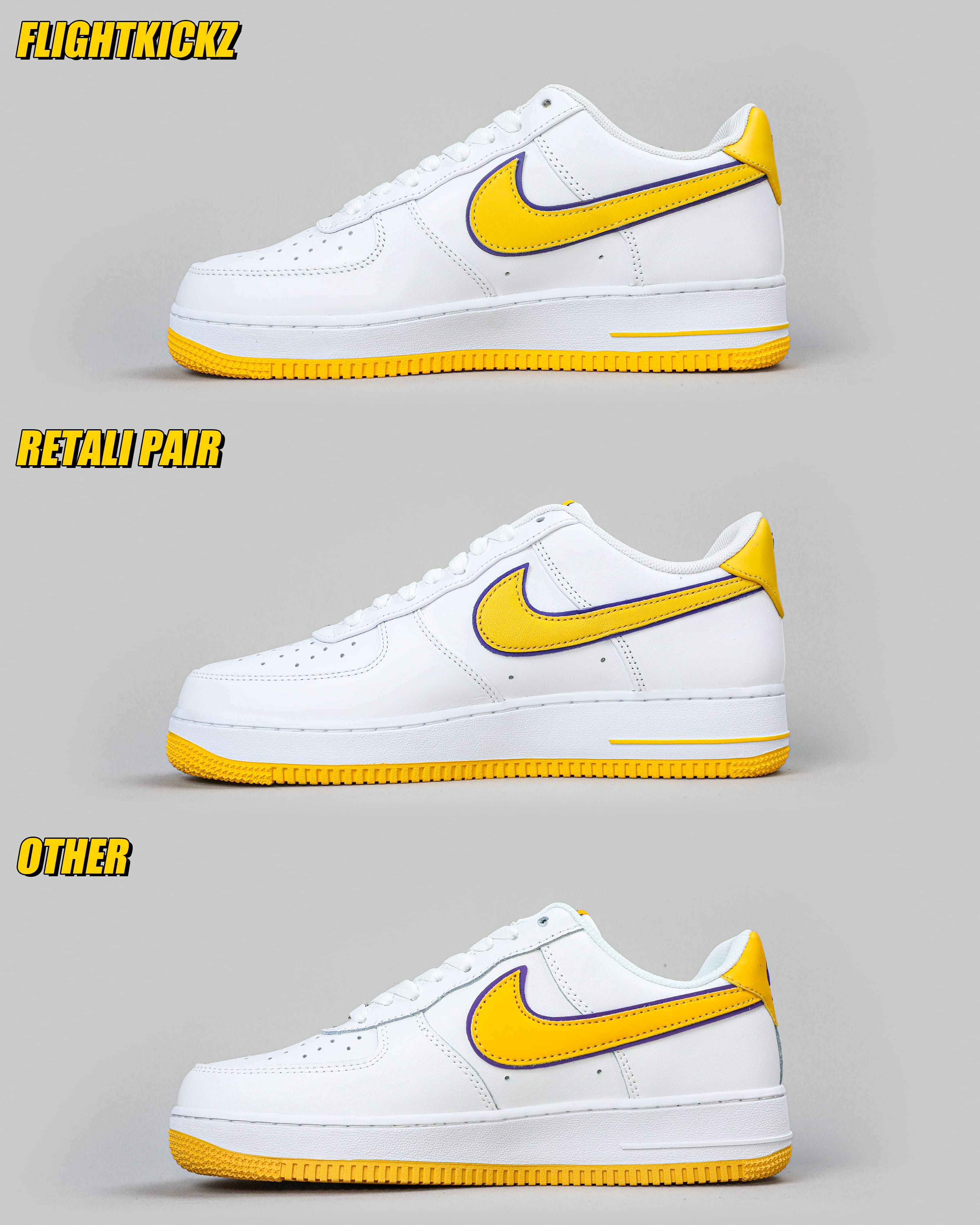 Nike Air Force 1 Low Retro QS Kobe Bryant Lakers Home(Ln5 A1)