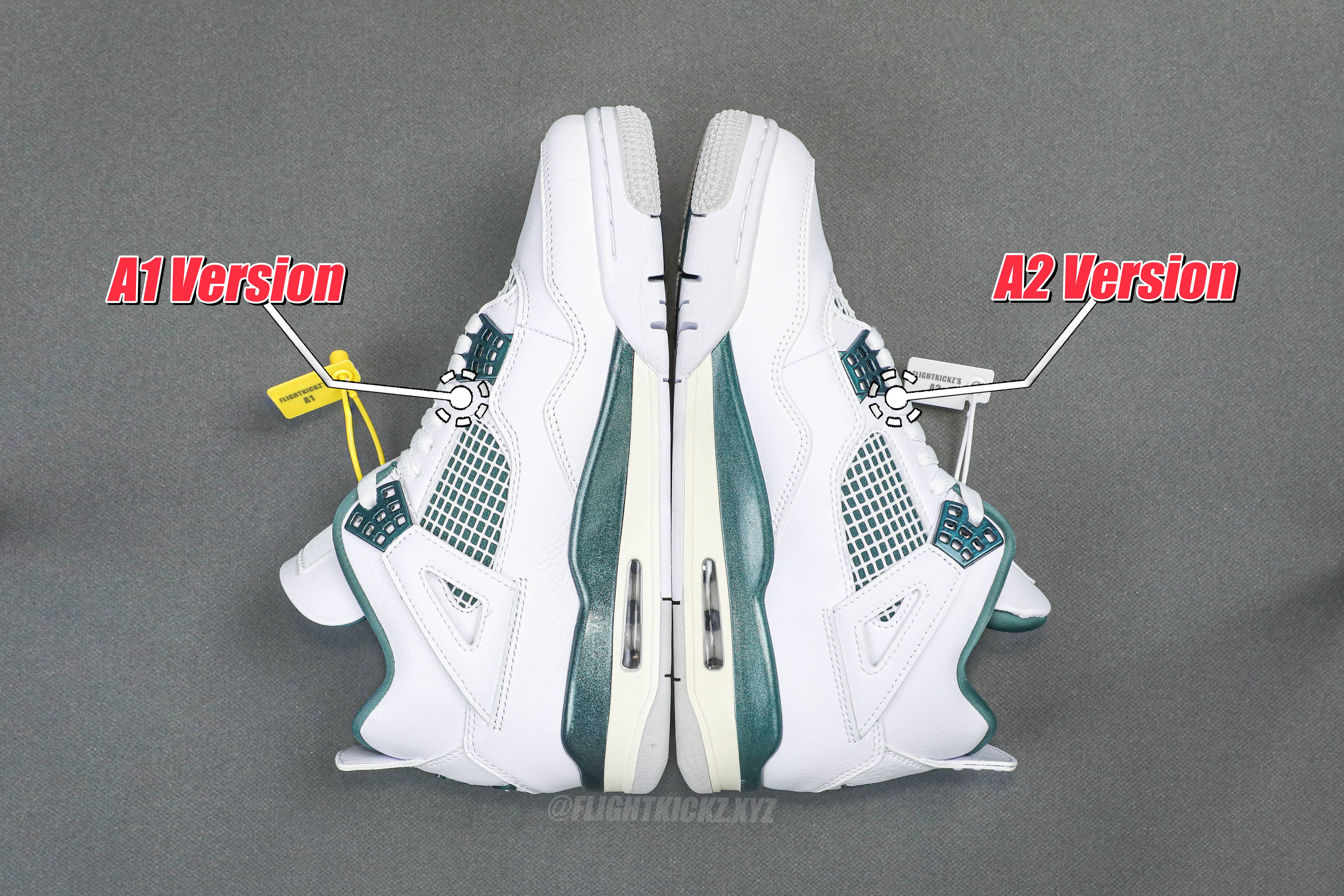 Air Jordan 4 Retro “Oxidized Green” 2024 (Ln5 A1 Batch)
